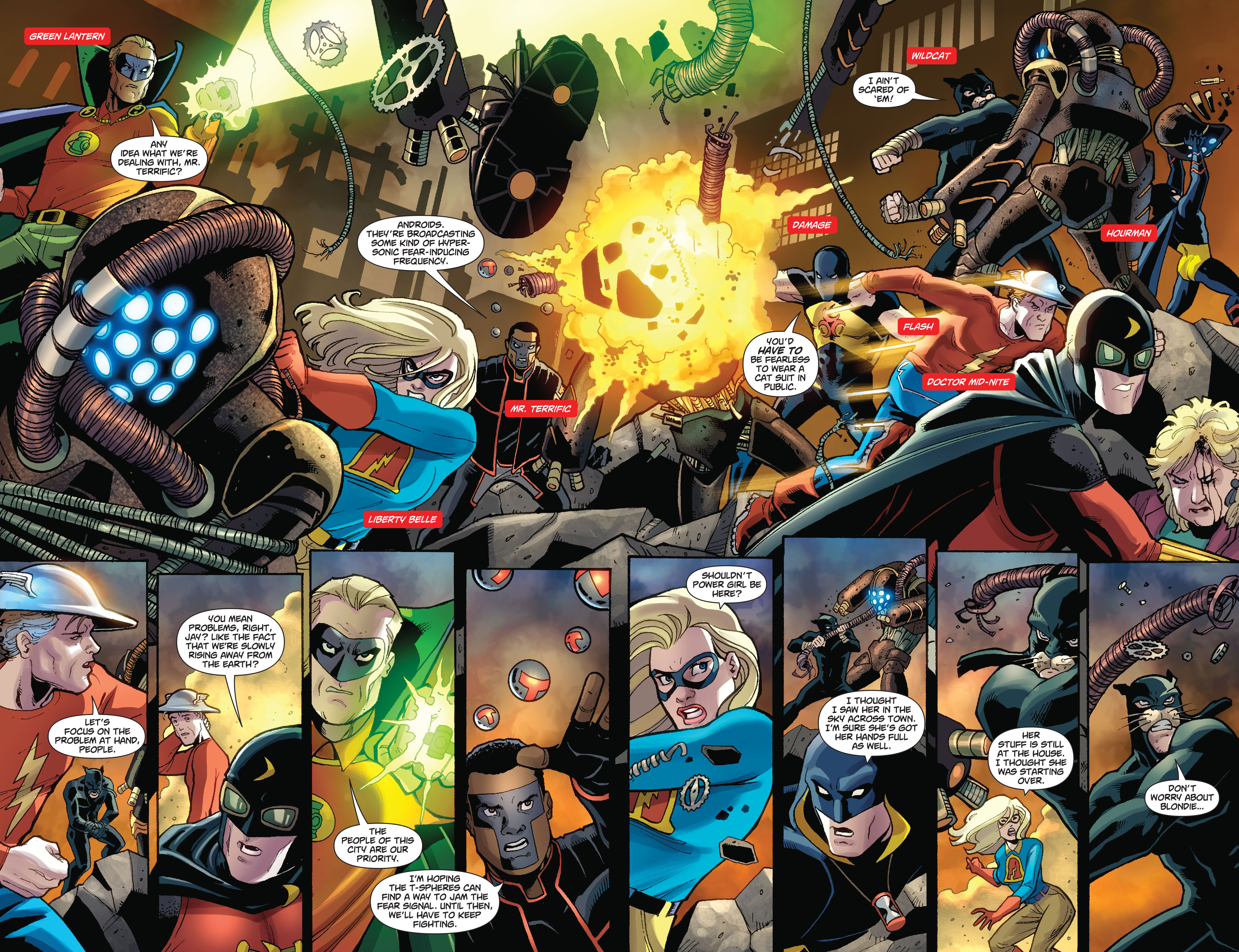 Read online Power Girl (2009) comic -  Issue #2 - 13