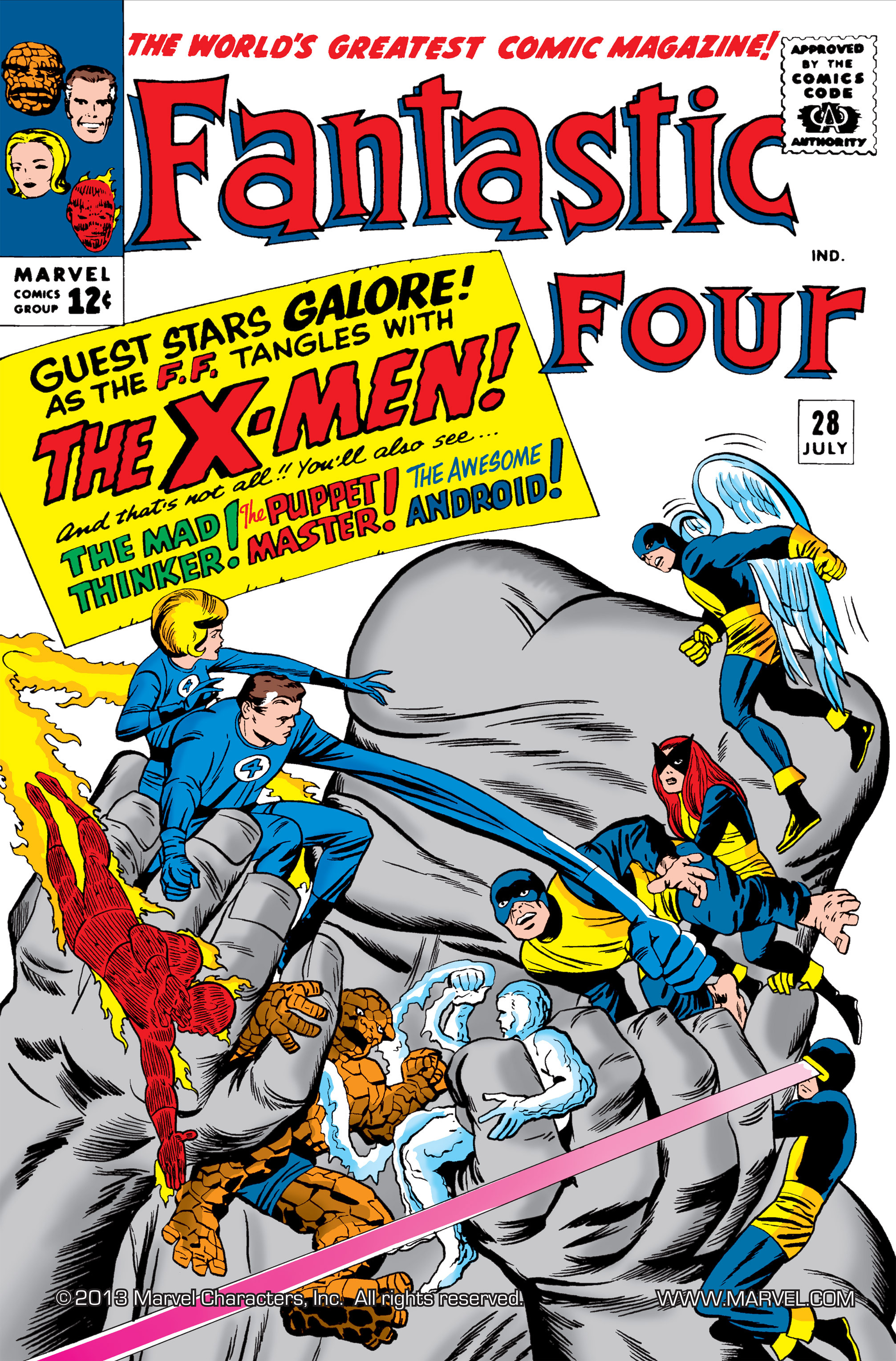 Read online Fantastic Four (1961) comic -  Issue #28 - 1