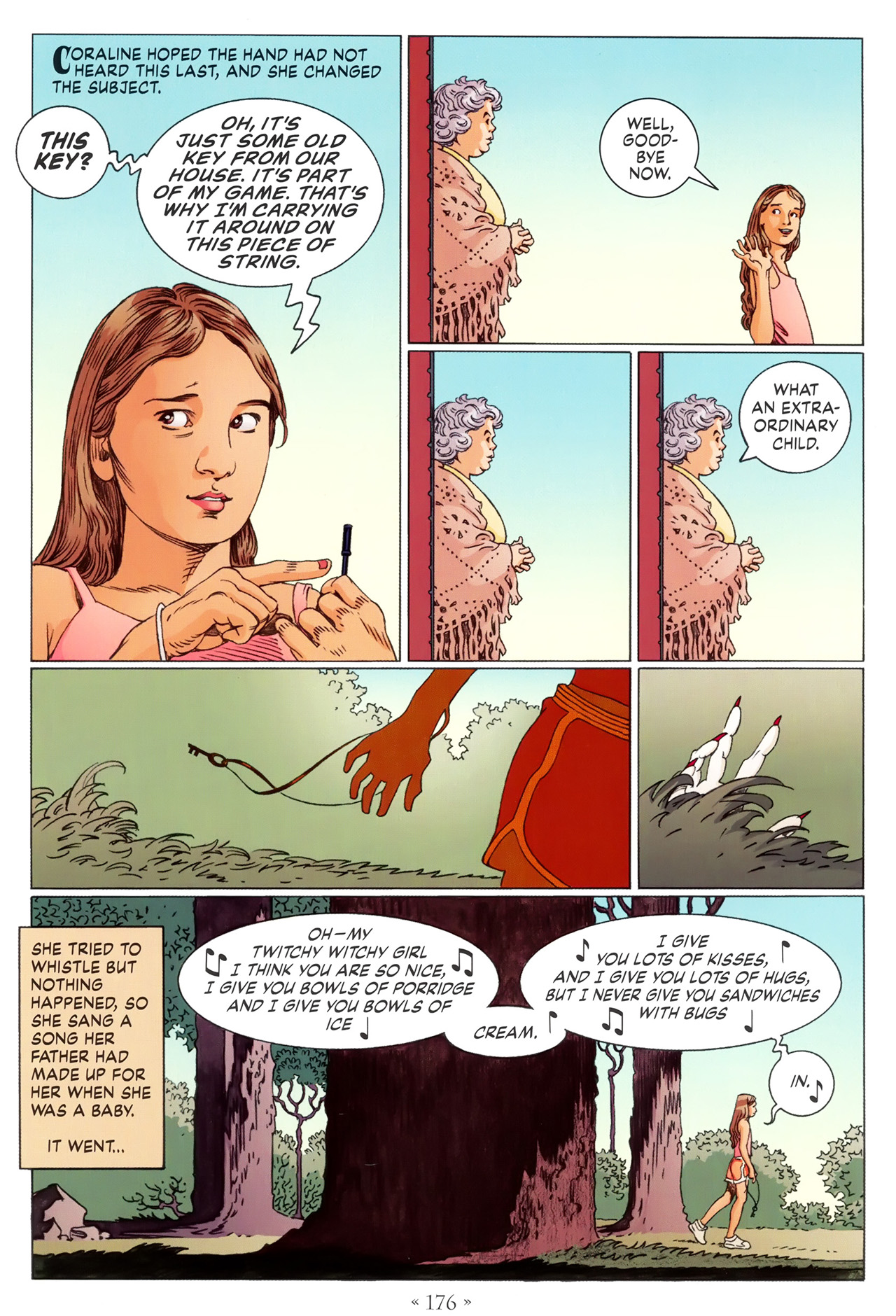 Read online Coraline comic -  Issue #1 - 182