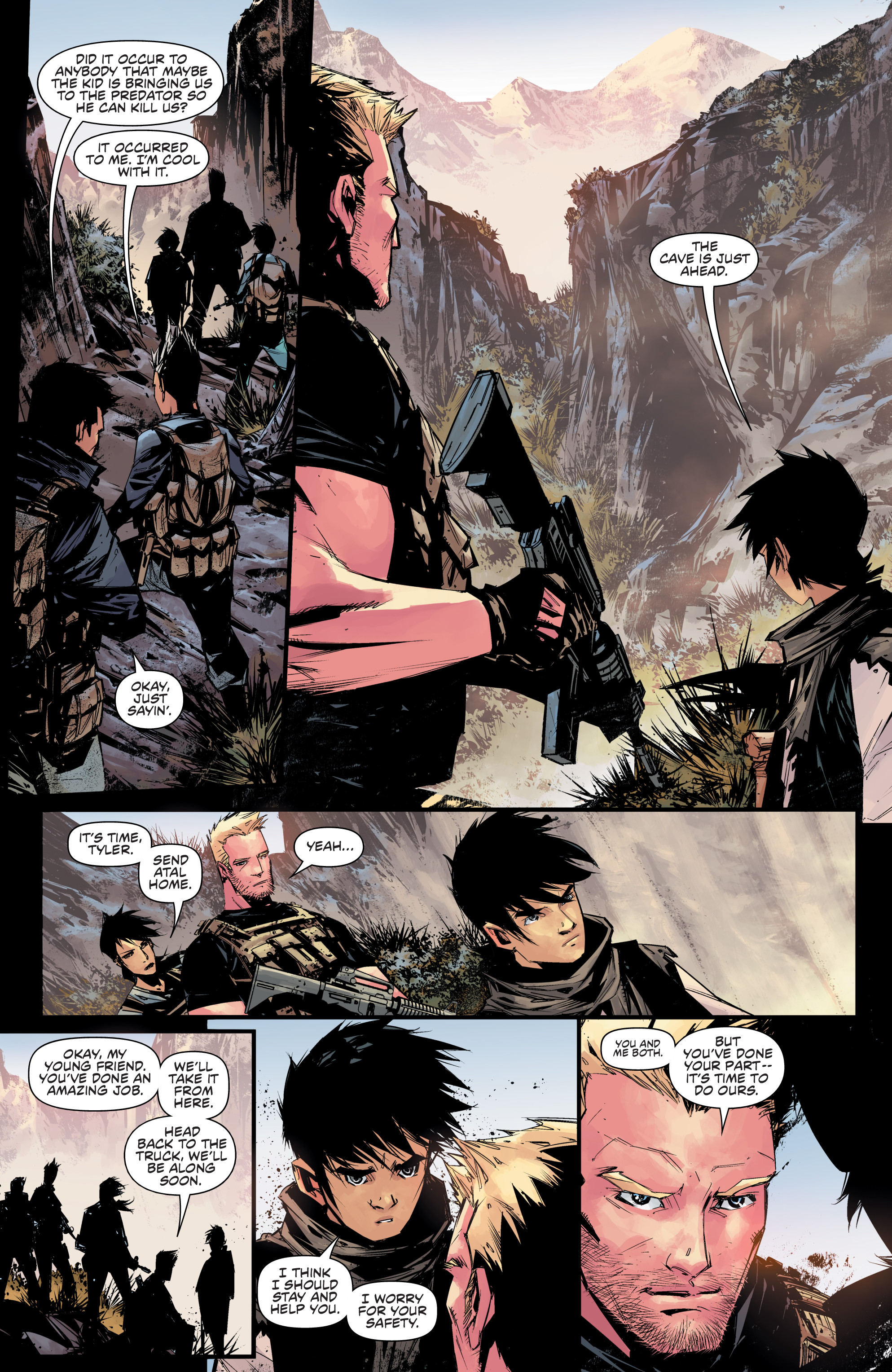 Read online Predator: Hunters II comic -  Issue # _TPB - 77
