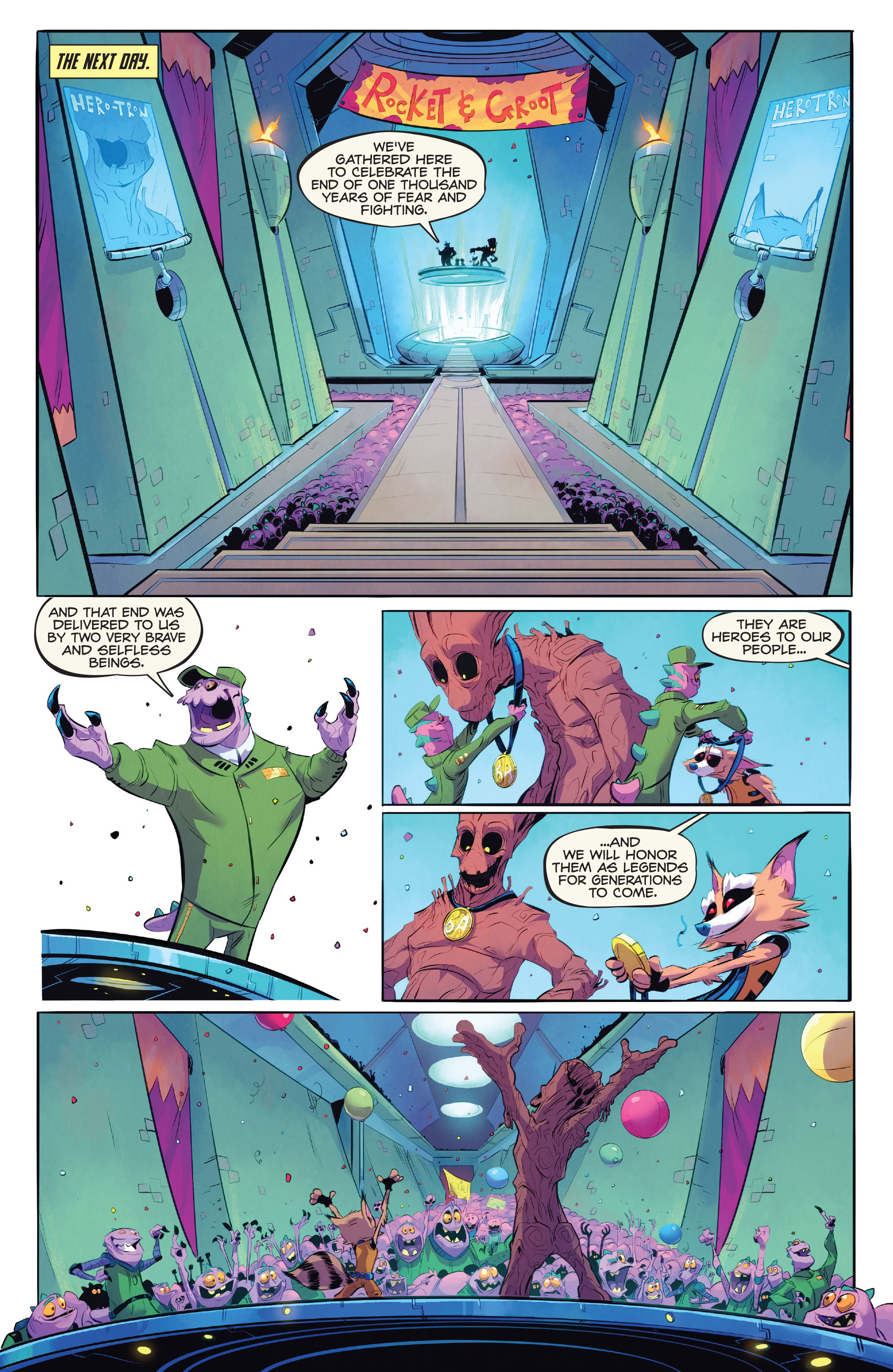 Read online Rocket Raccoon & Groot comic -  Issue #6 - 19