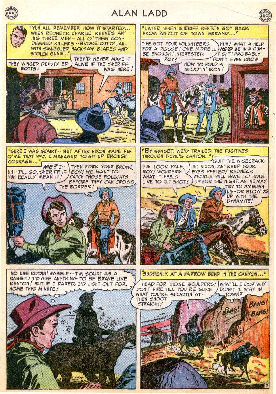 Read online Adventures of Alan Ladd comic -  Issue #9 - 19