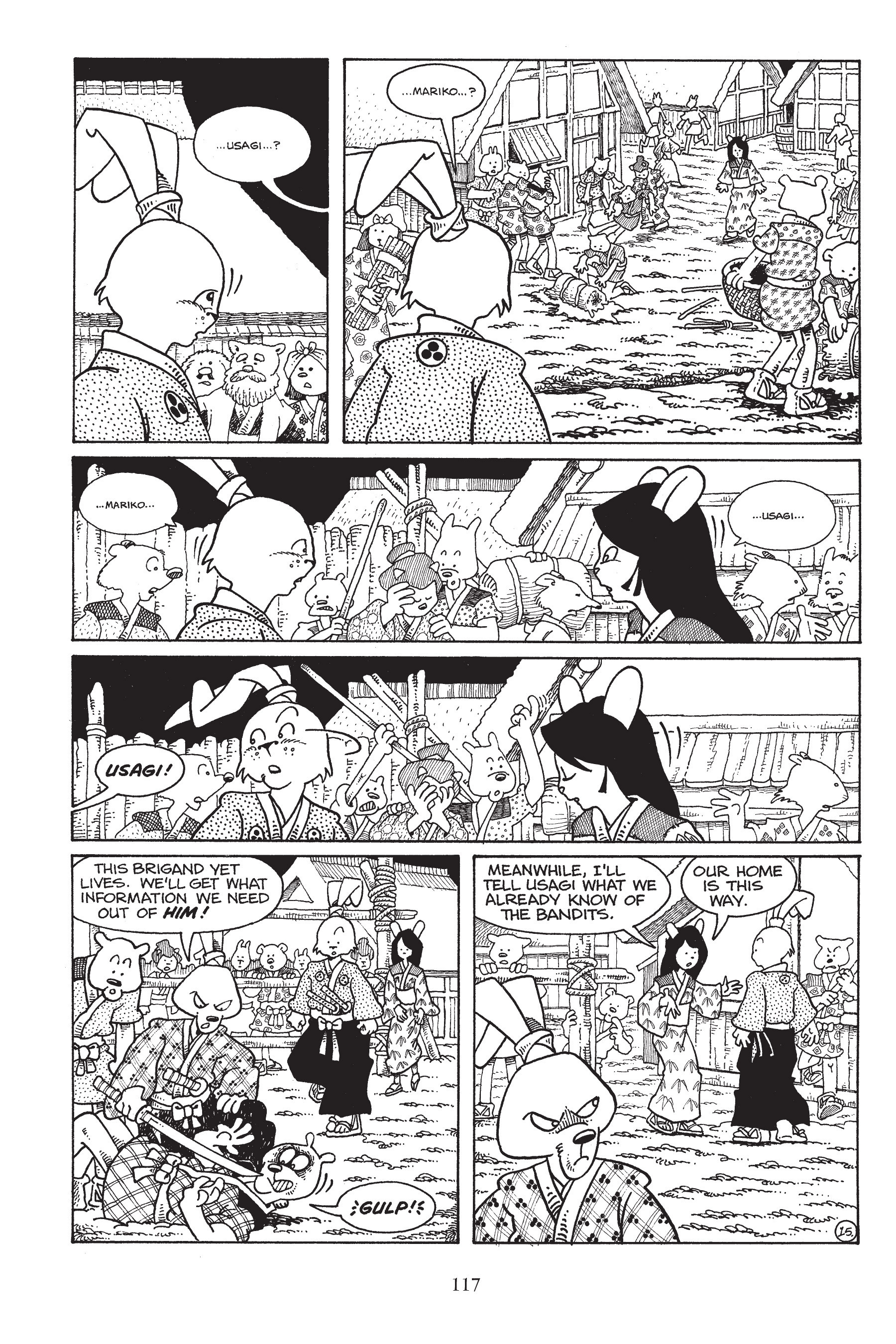 Read online Usagi Yojimbo (1987) comic -  Issue # _TPB 6 - 116