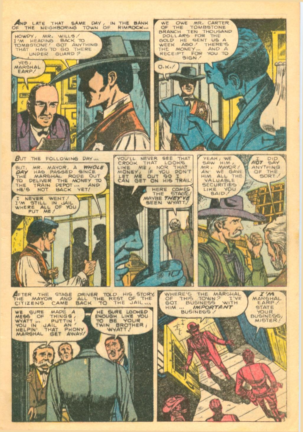 Read online Wyatt Earp comic -  Issue #14 - 5