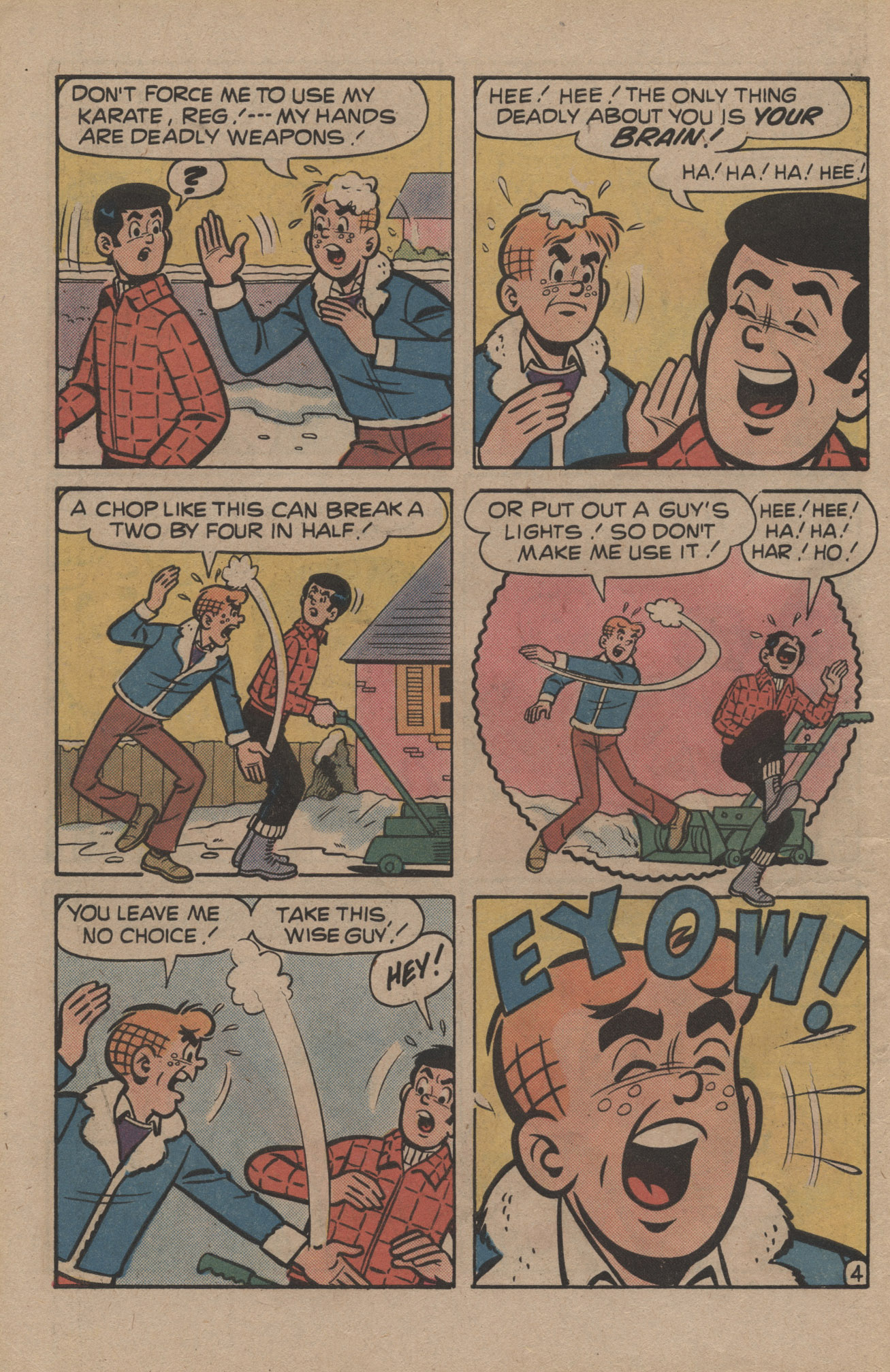 Read online Reggie and Me (1966) comic -  Issue #94 - 6