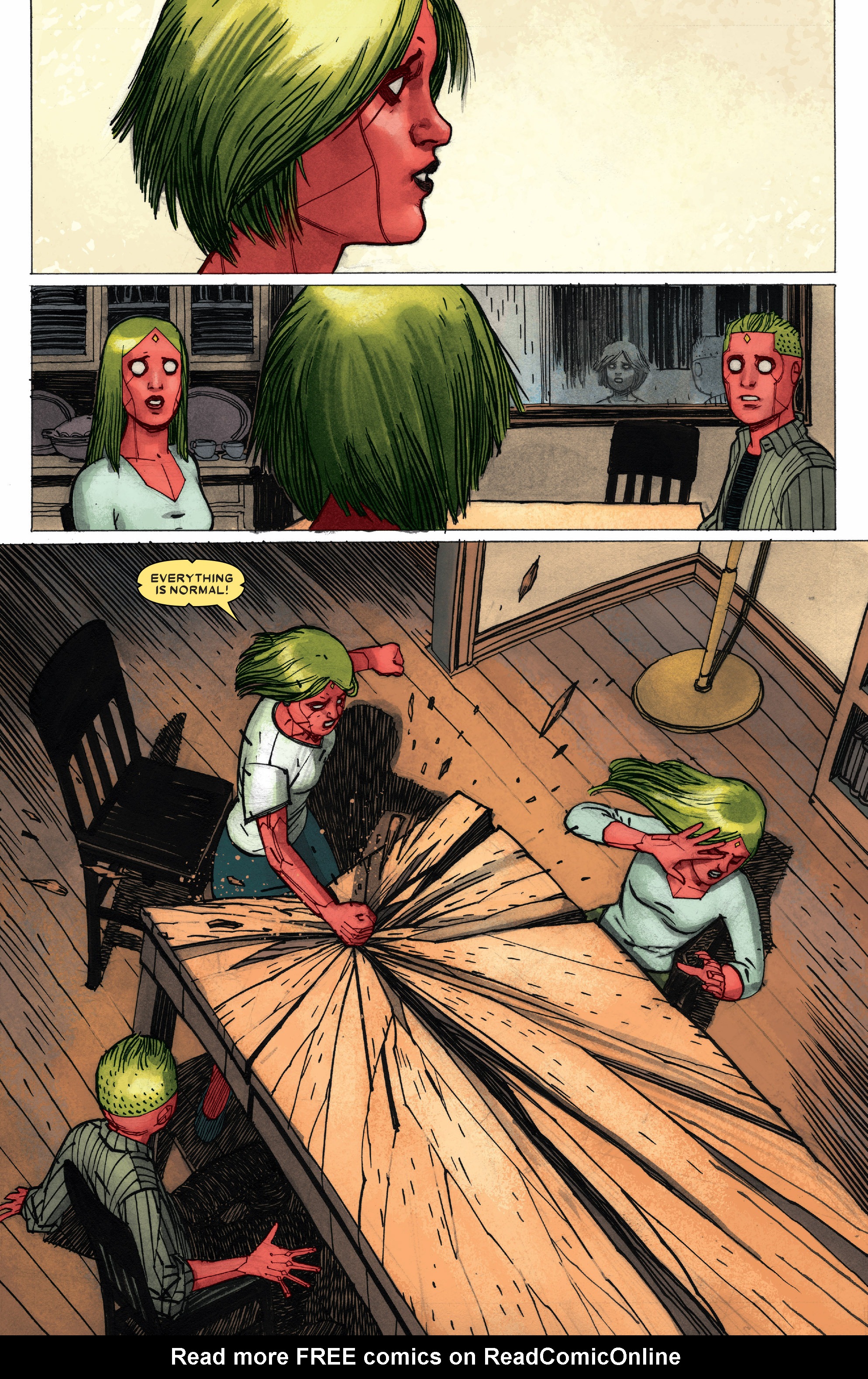 Read online Vision comic -  Issue #5 - 12