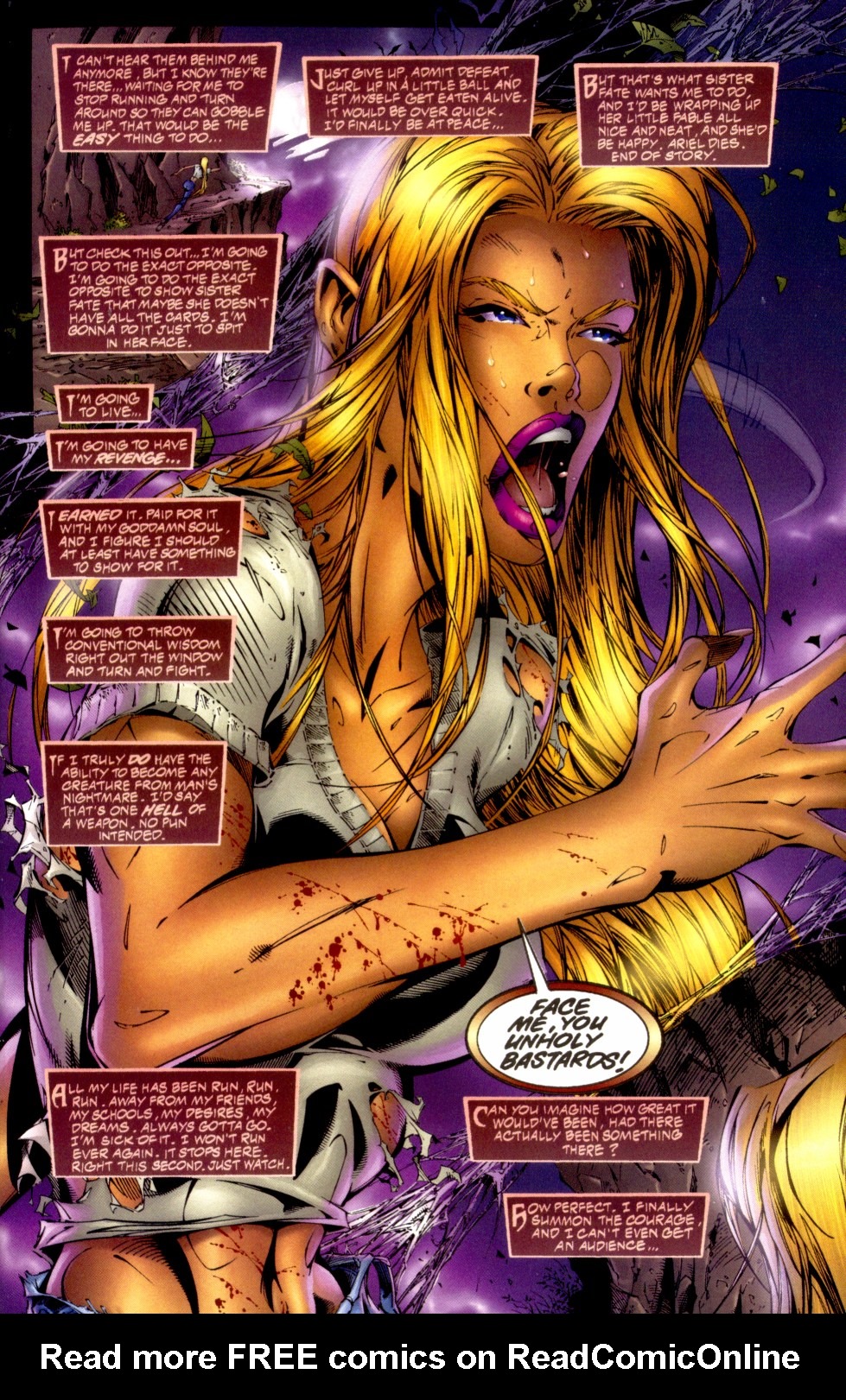 Read online Darkchylde comic -  Issue #5 - 7