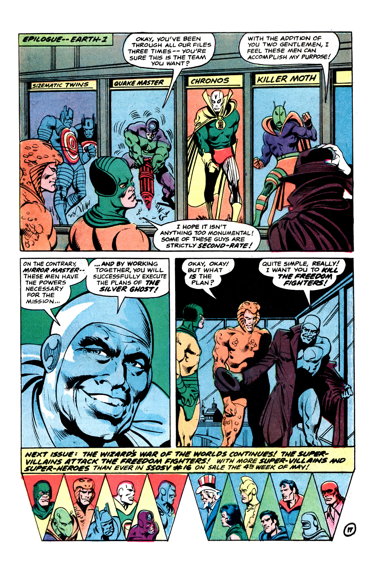 Read online Secret Society of Super-Villains comic -  Issue #15 - 31