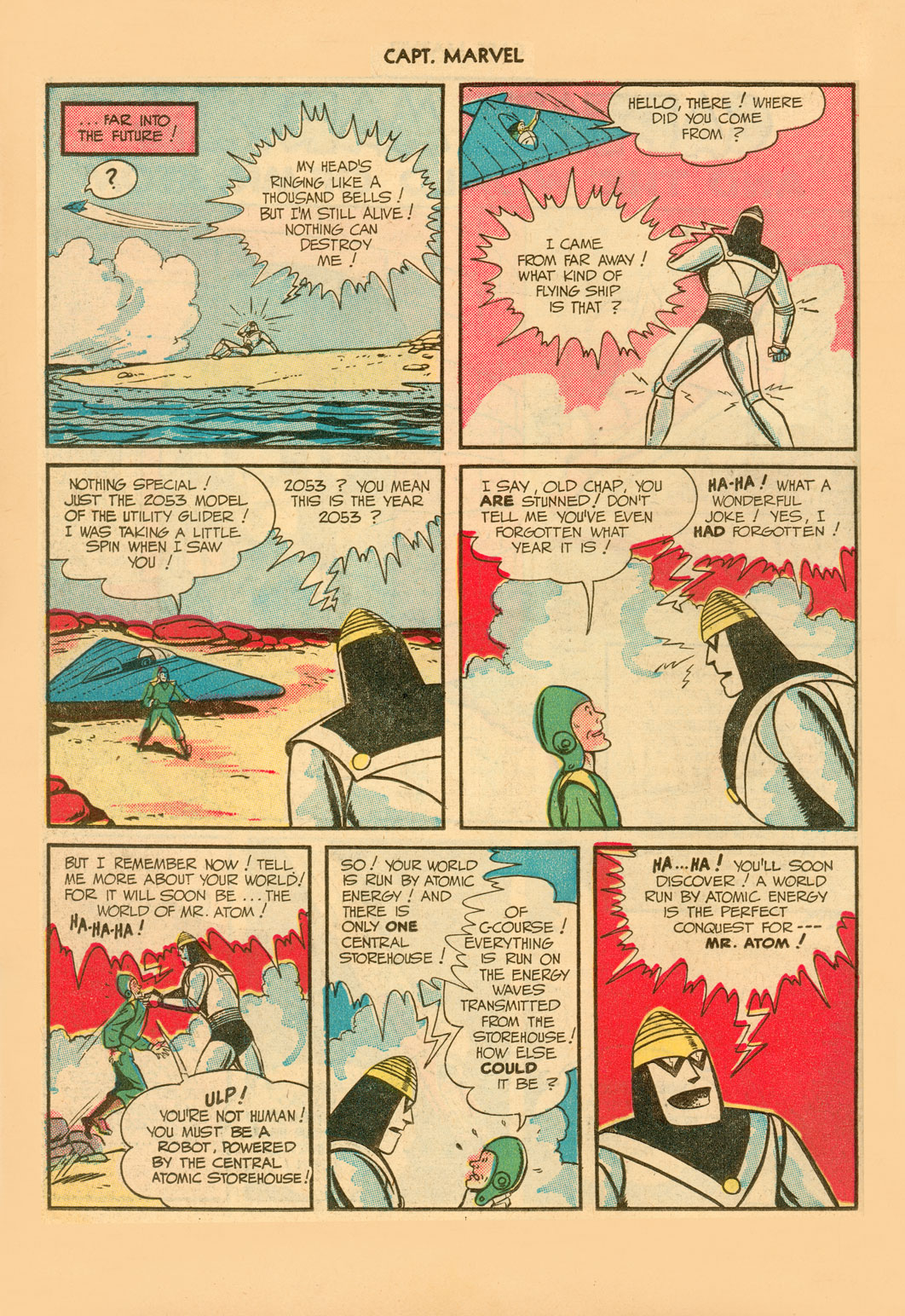 Read online Captain Marvel Adventures comic -  Issue #90 - 42