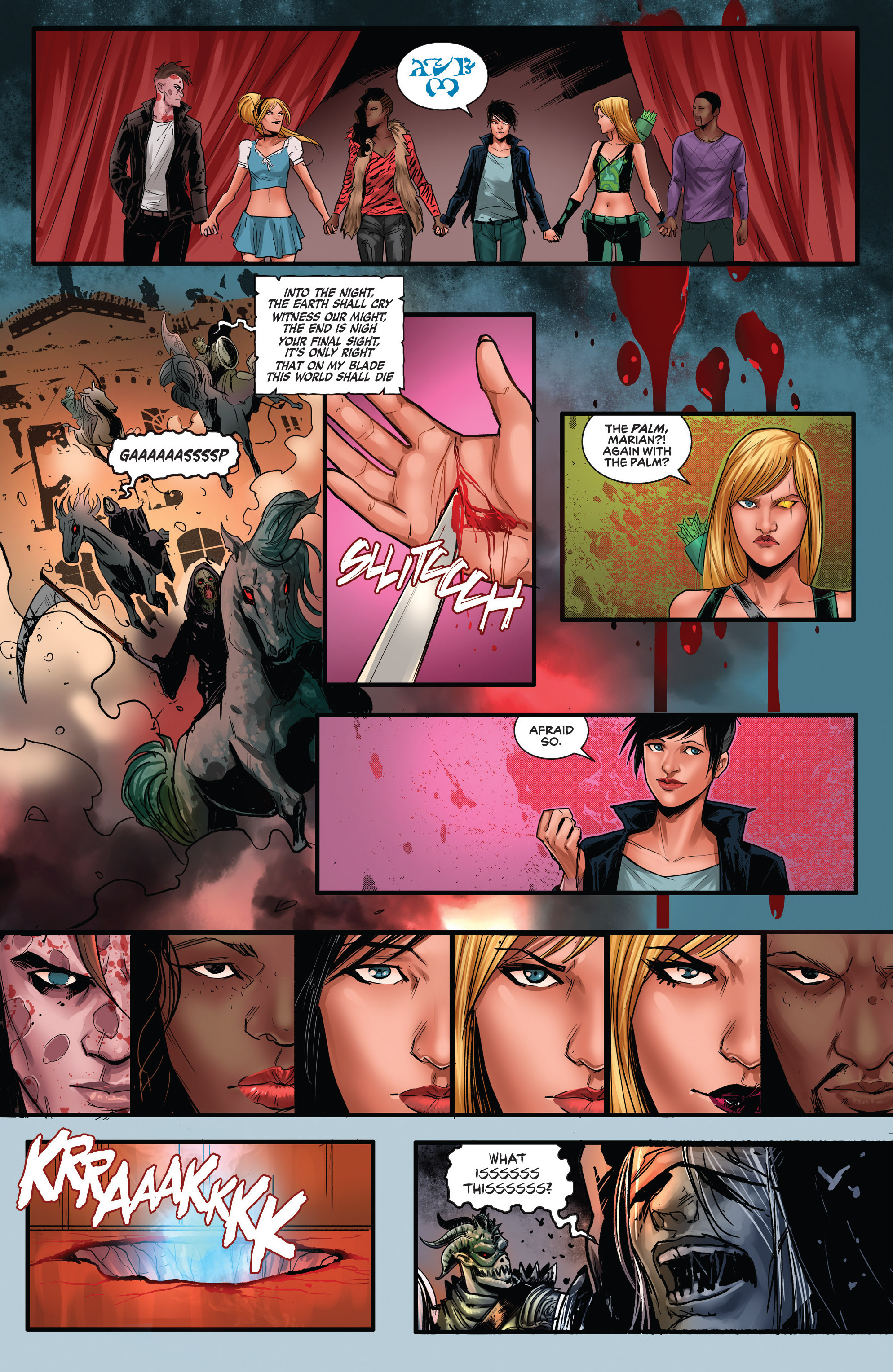 Read online Grimm Fairy Tales presents Robyn Hood (2014) comic -  Issue #20 - 33