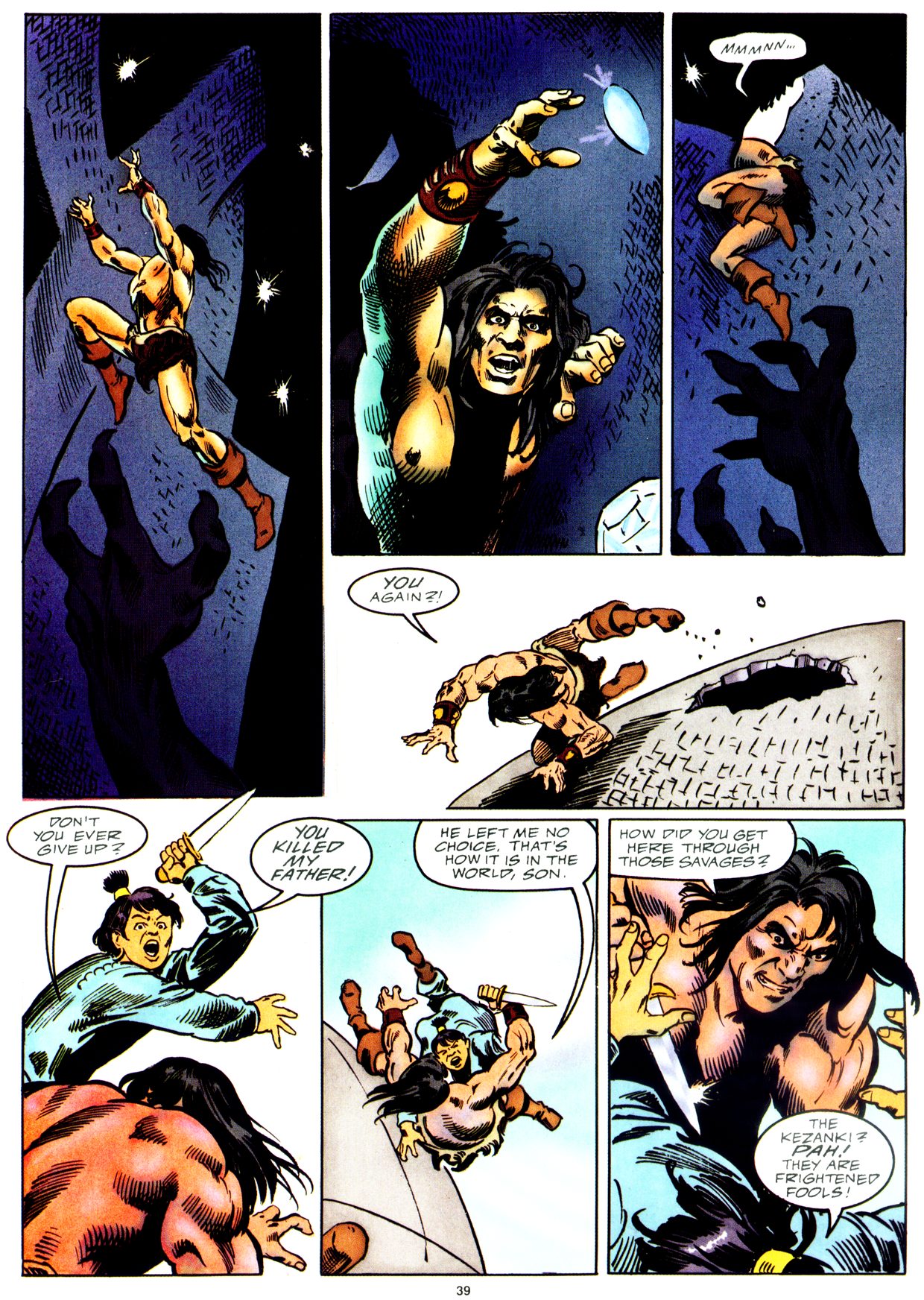 Read online Marvel Graphic Novel comic -  Issue #59 - Conan - The Horn of Azoth - 39