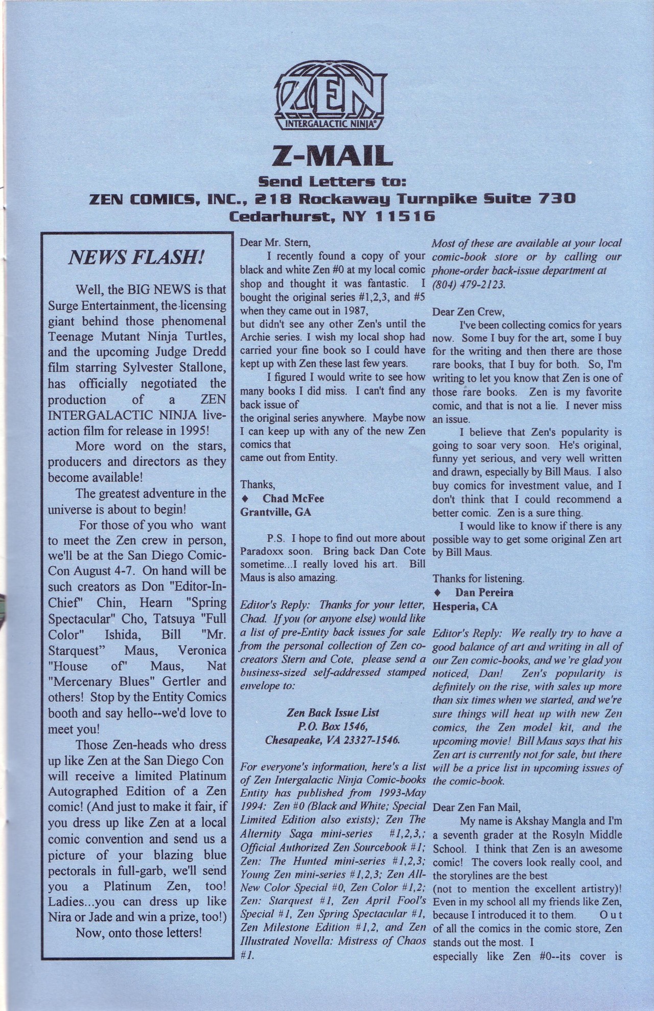 Read online Zen Intergalactic Ninja Color comic -  Issue #2 - 25