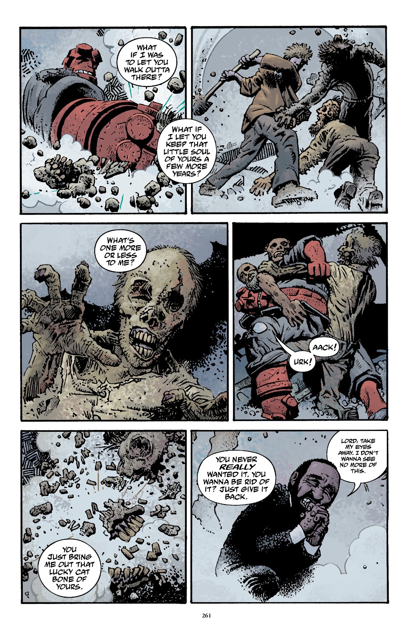 Read online Hellboy The Complete Short Stories comic -  Issue # TPB 1 (Part 3) - 62