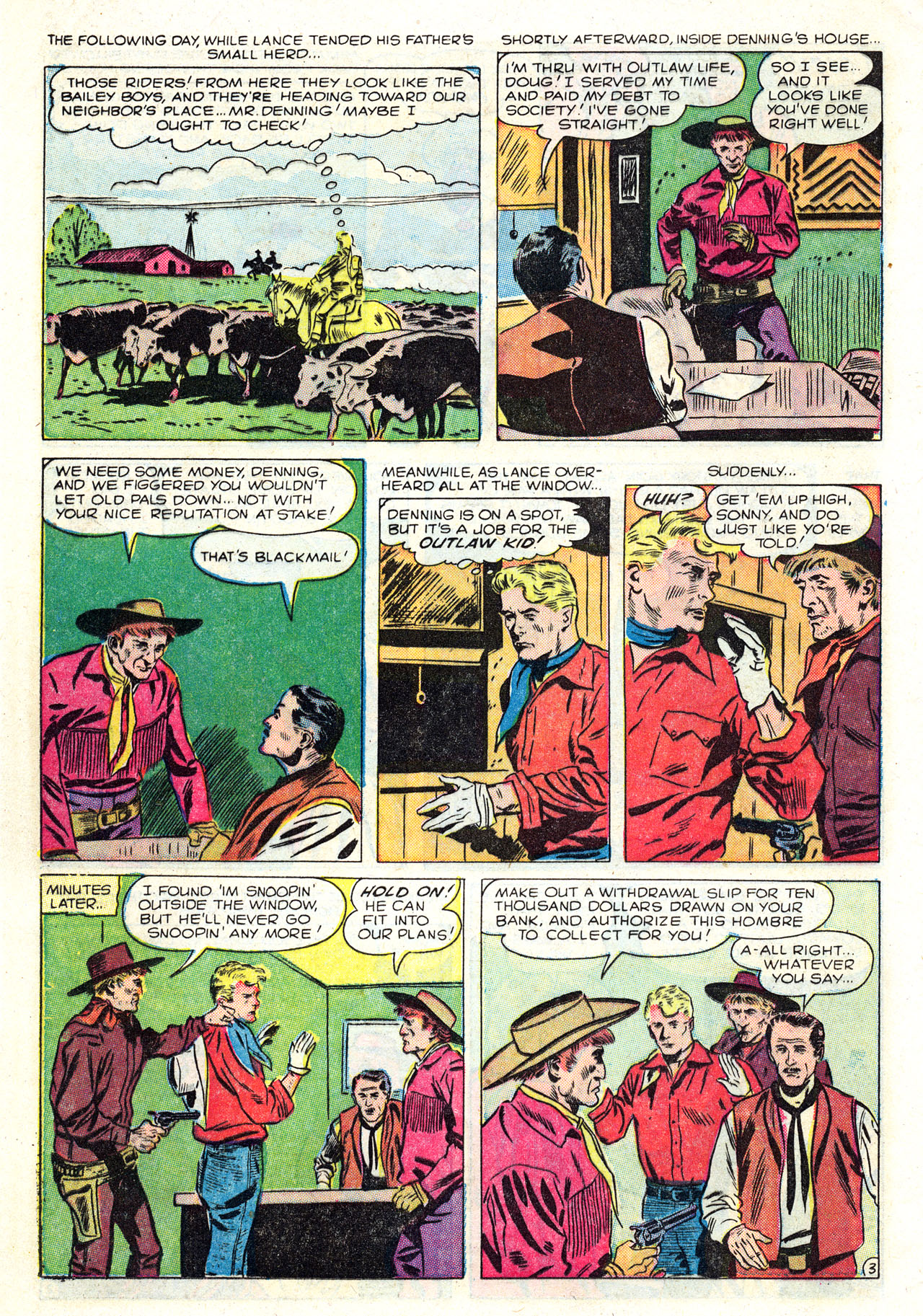 Read online The Outlaw Kid (1954) comic -  Issue #14 - 12