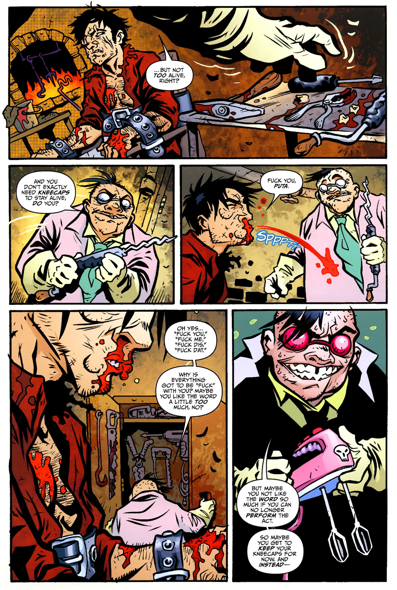 Read online Scarface: Scarred for Life comic -  Issue #5 - 8