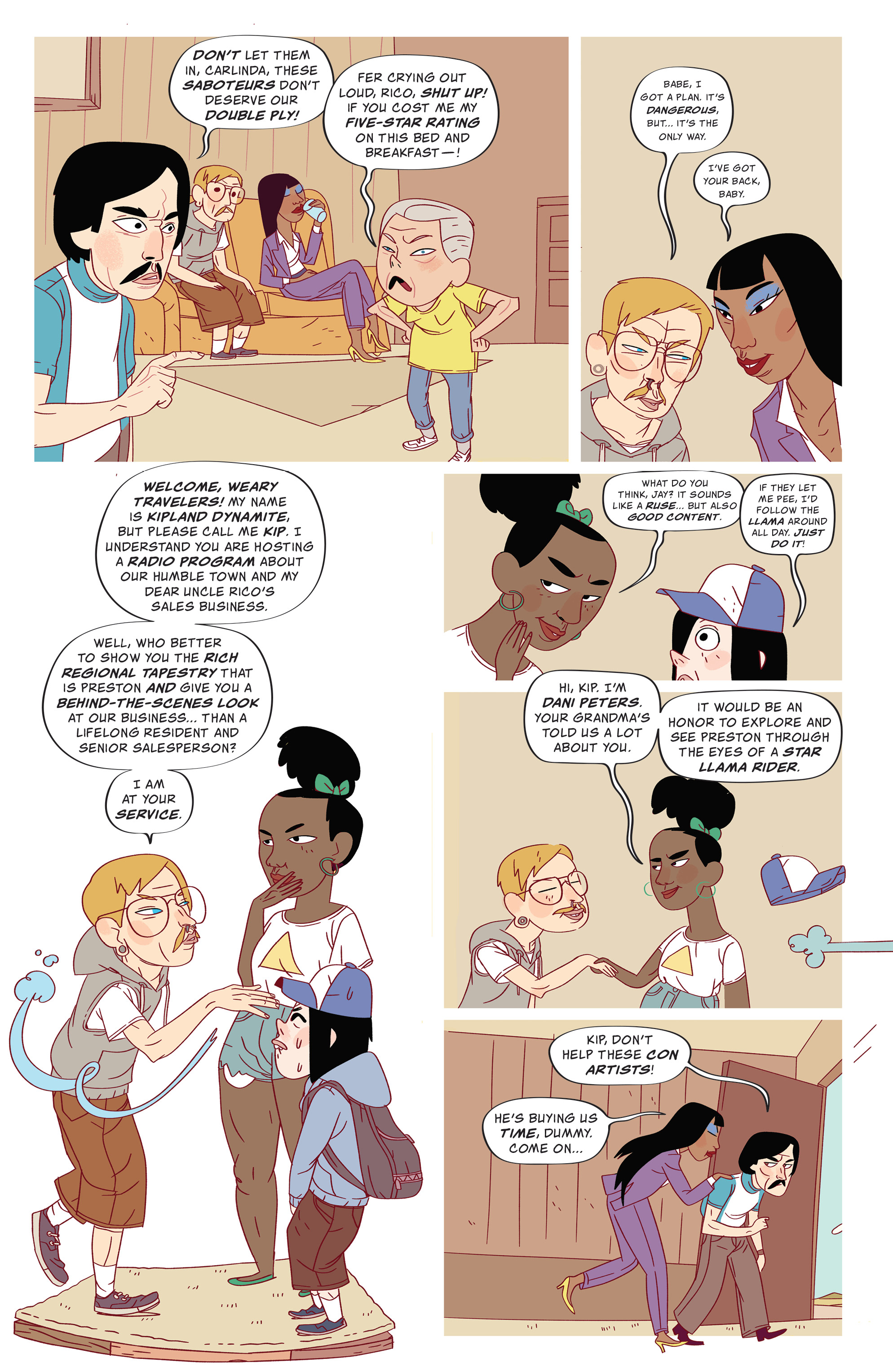 Read online Napoleon Dynamite comic -  Issue #3 - 4