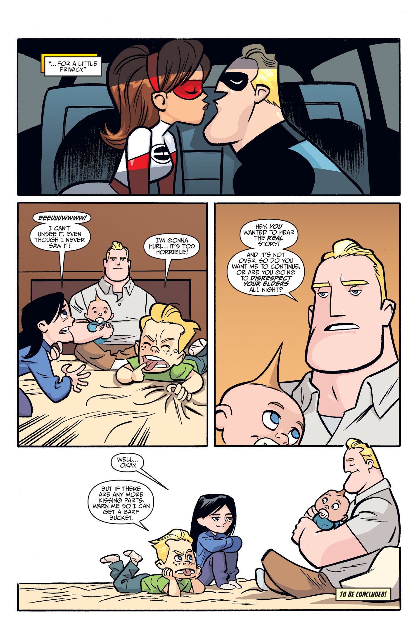 Read online Disney / Pixar The Incredibles 2: Crisis In Mid-Life! & Other Stories comic -  Issue #2 - 18