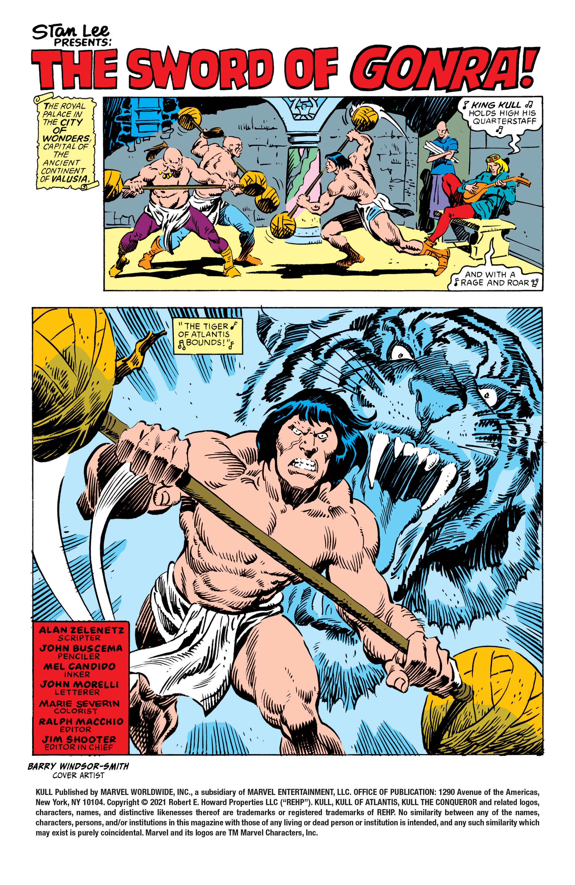 Read online Kull The Conqueror (1983) comic -  Issue #9 - 2
