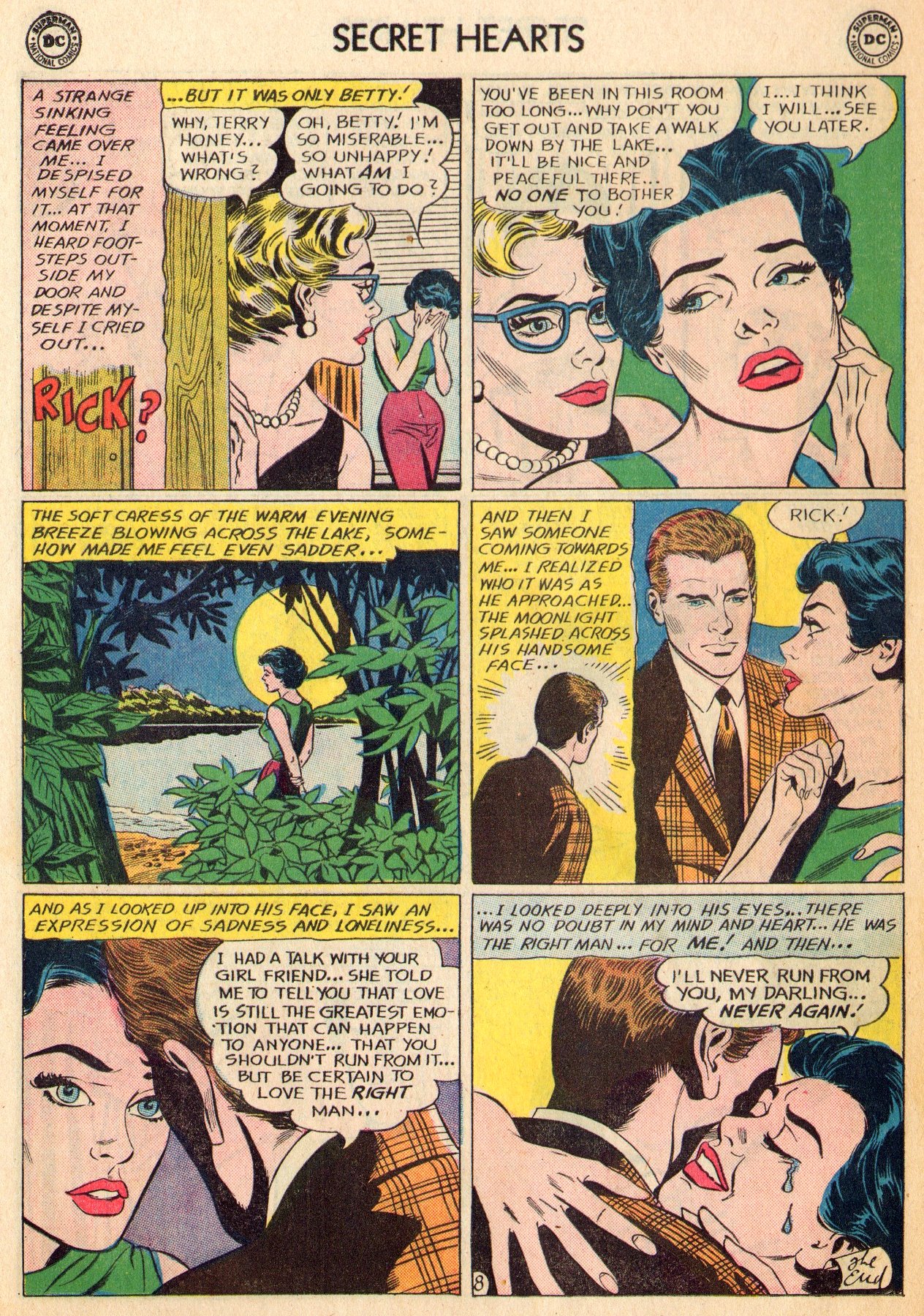 Read online Secret Hearts comic -  Issue #96 - 10