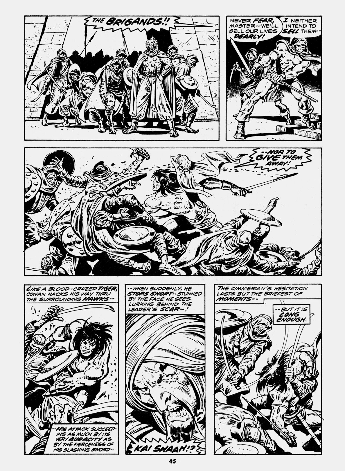 Read online Conan Saga comic -  Issue #73 - 45