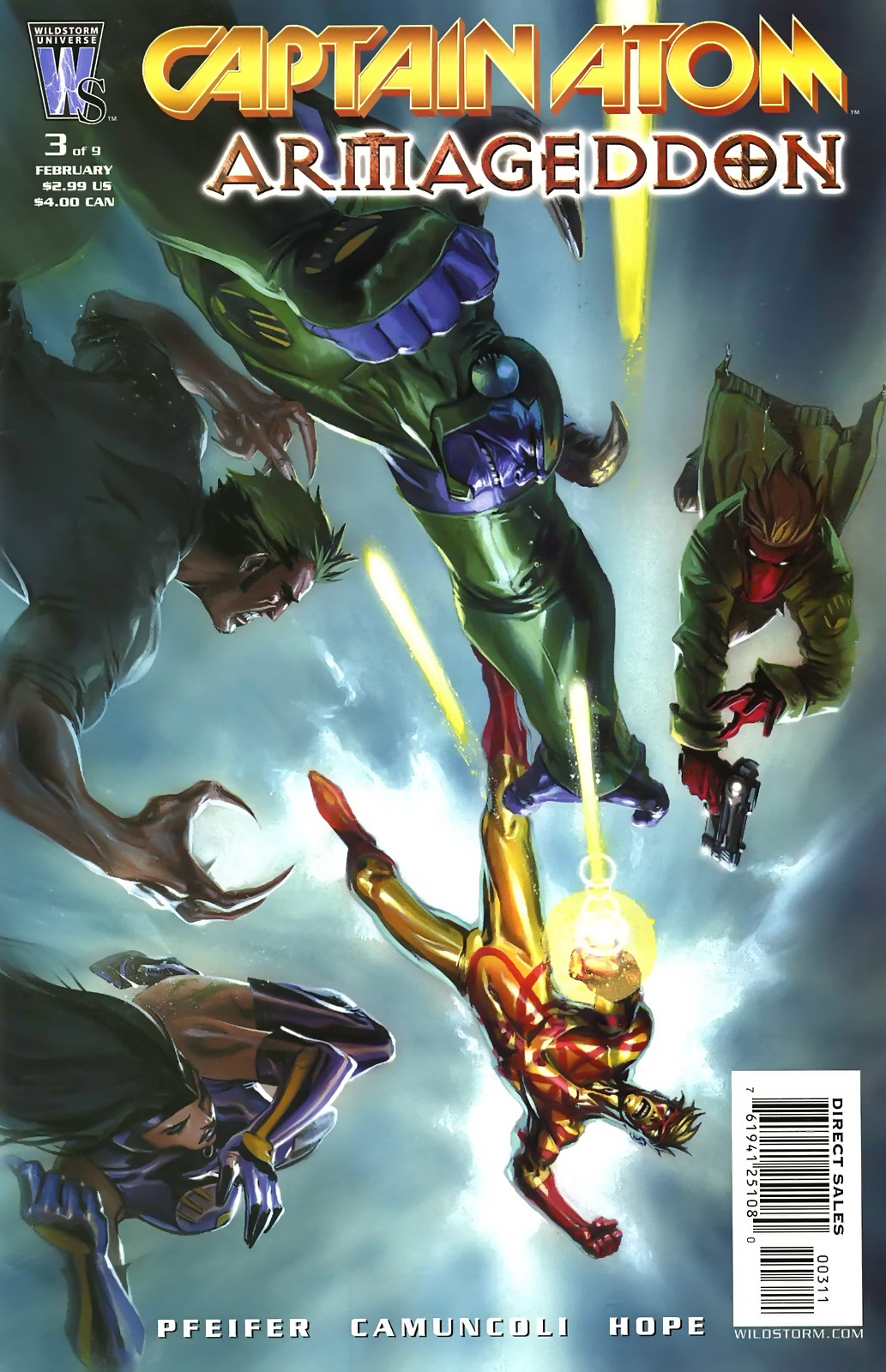 Captain Atom: Armageddon Issue #3 #3 - English 1