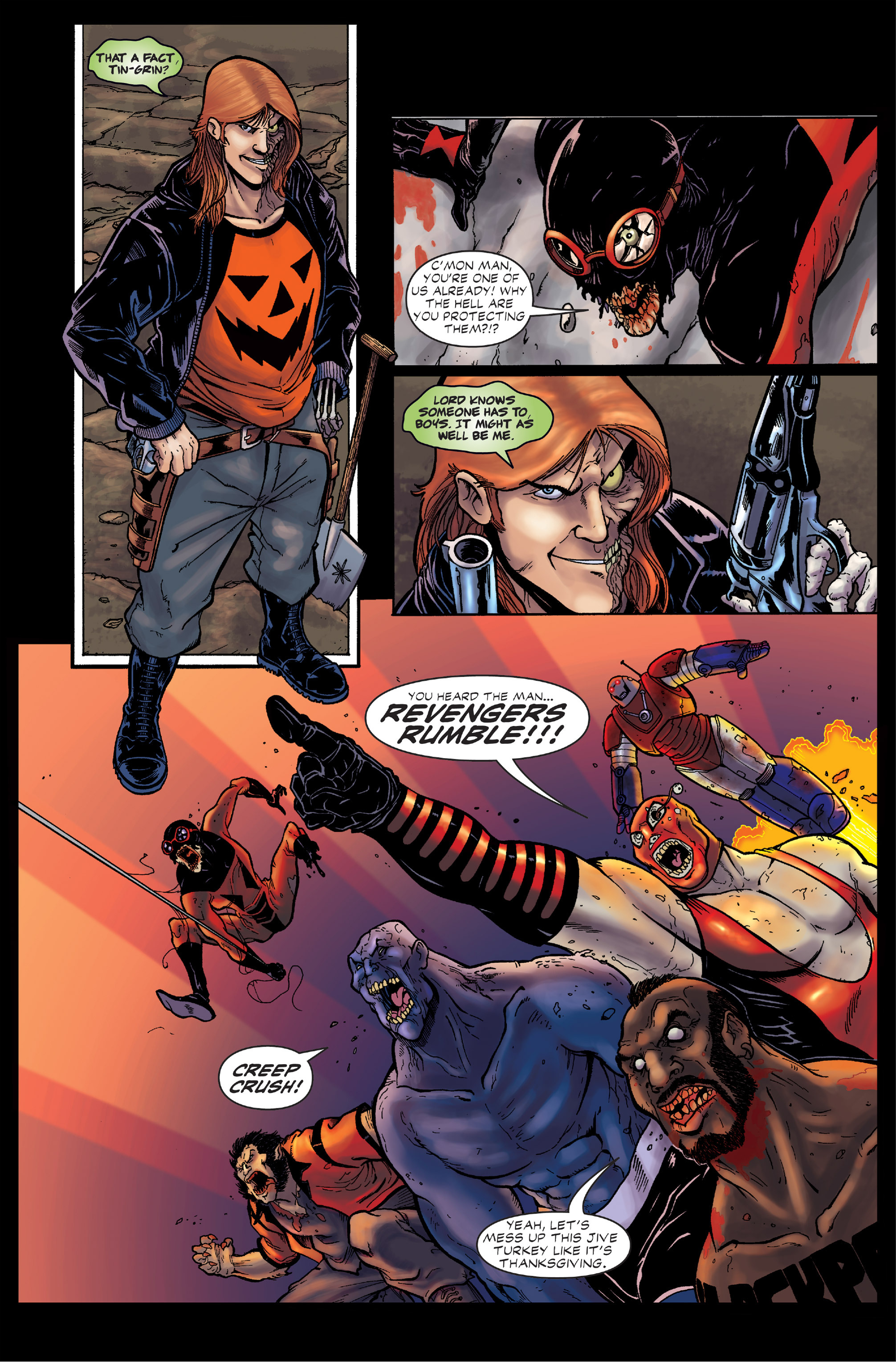 Read online Hack/Slash vs. Halloween Man Special comic -  Issue # Full - 7