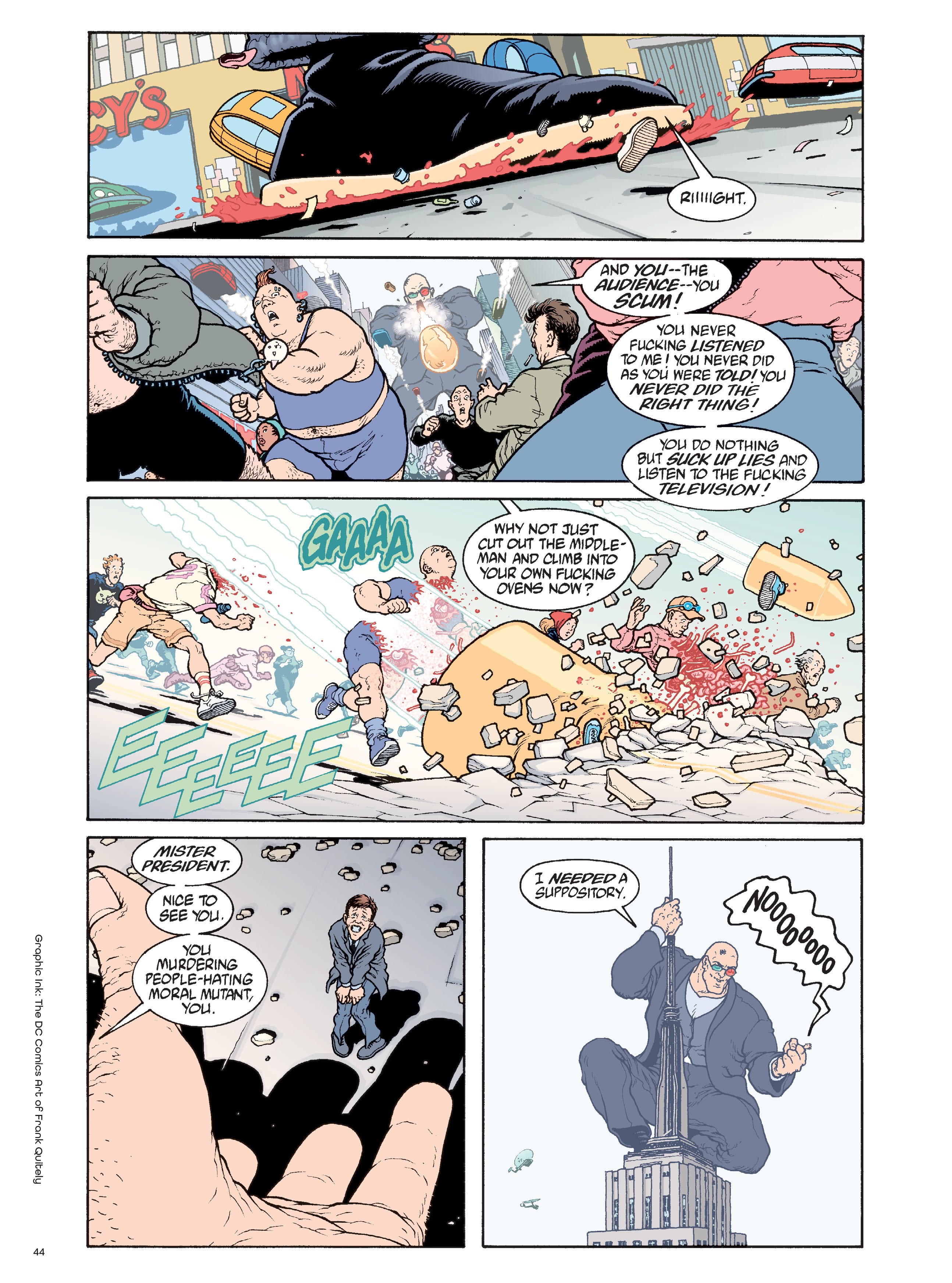 Read online Graphic Ink: The DC Comics Art of Frank Quitely comic -  Issue # TPB (Part 1) - 43