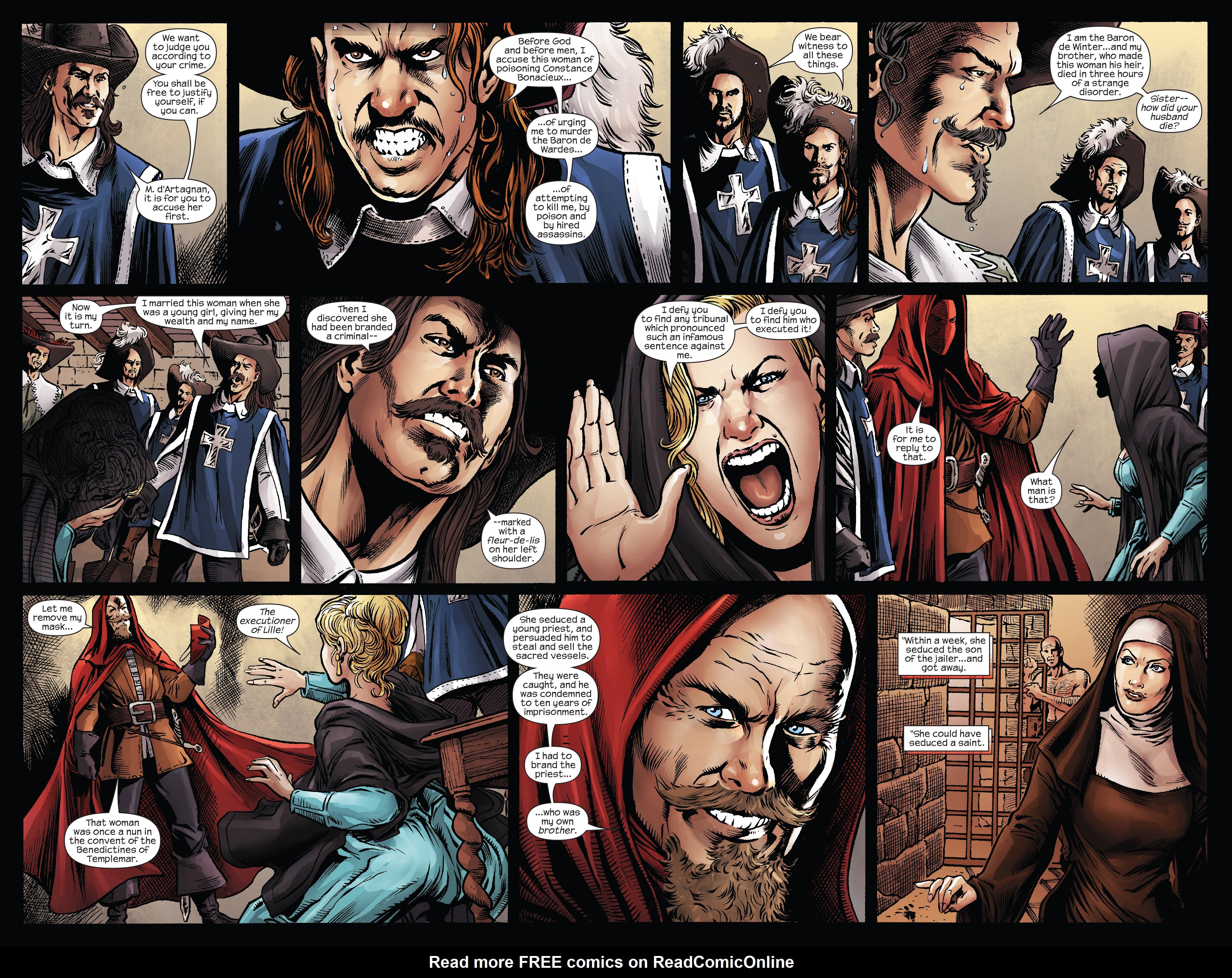 Read online Marvel Illustrated: The Three Musketeers comic -  Issue #6 - 9