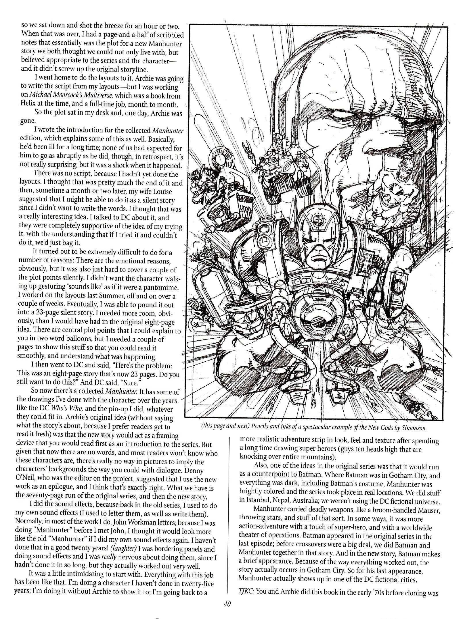 Read online The Jack Kirby Collector comic -  Issue #26 - 39