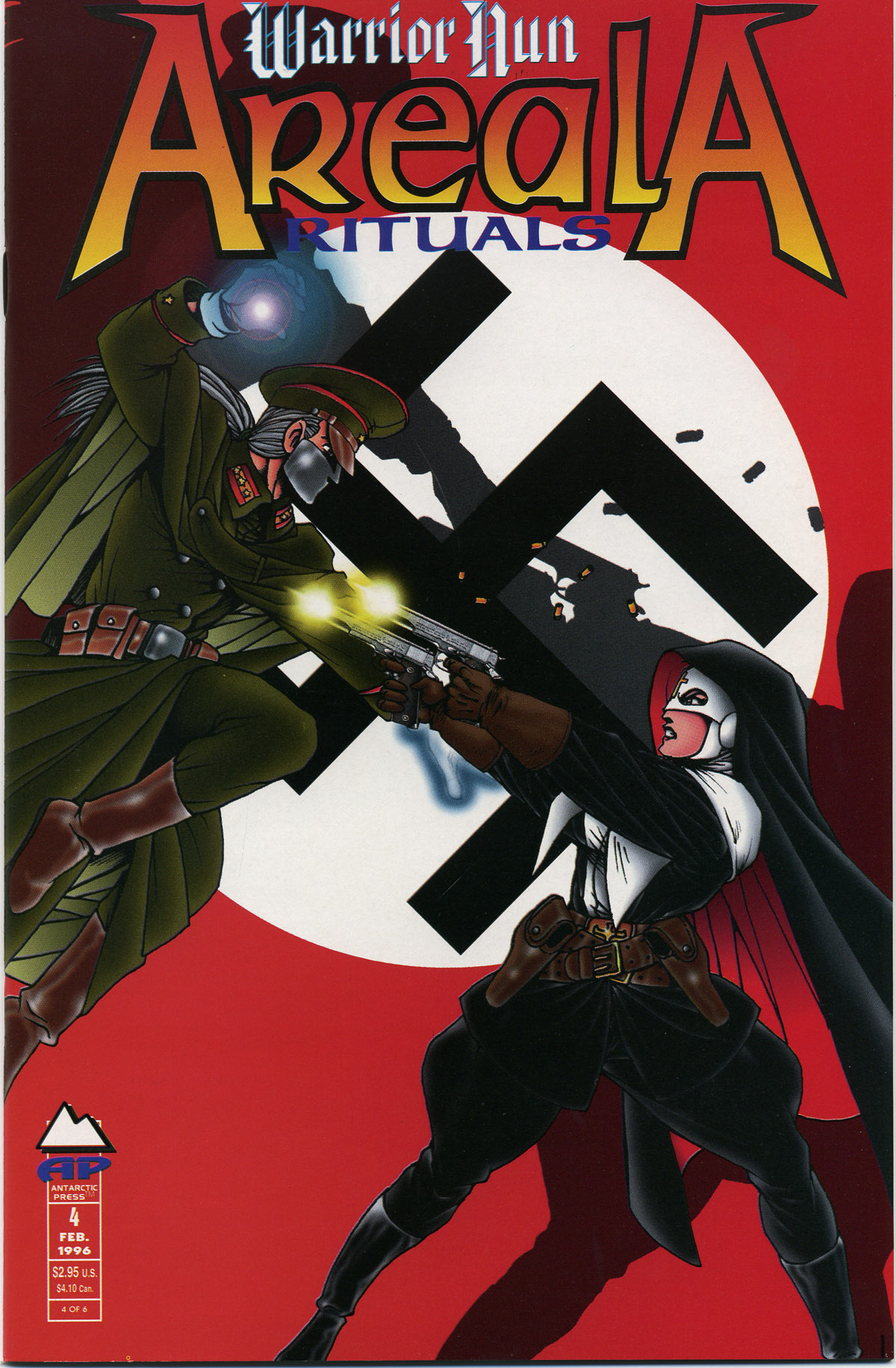 Read online Warrior Nun Areala: Rituals comic -  Issue #4 - 1