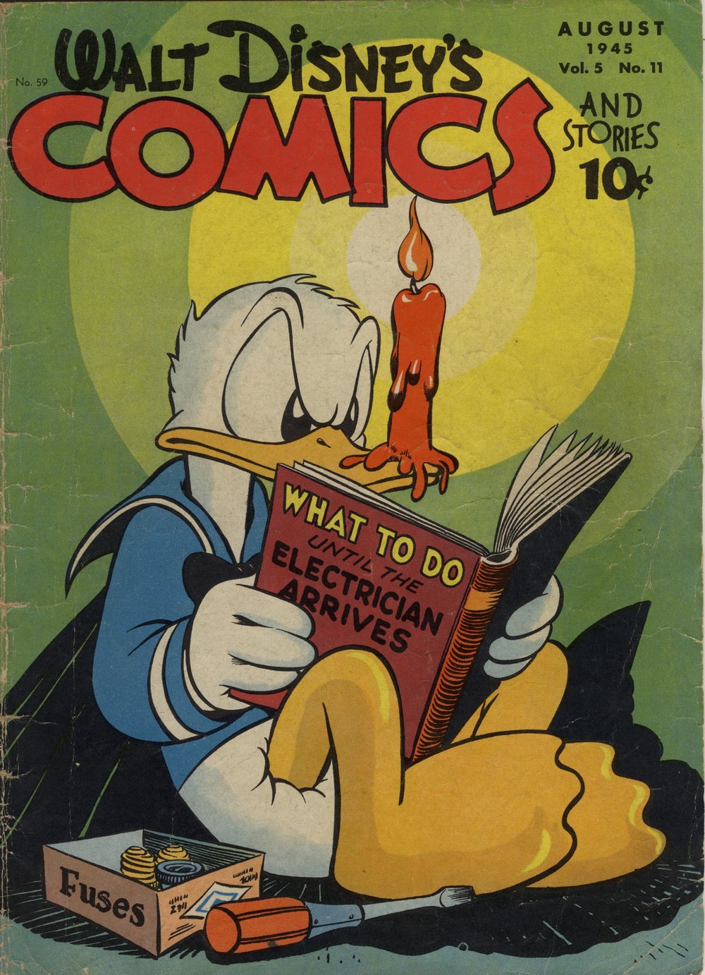 Read online Walt Disney's Comics and Stories comic -  Issue #59 - 1