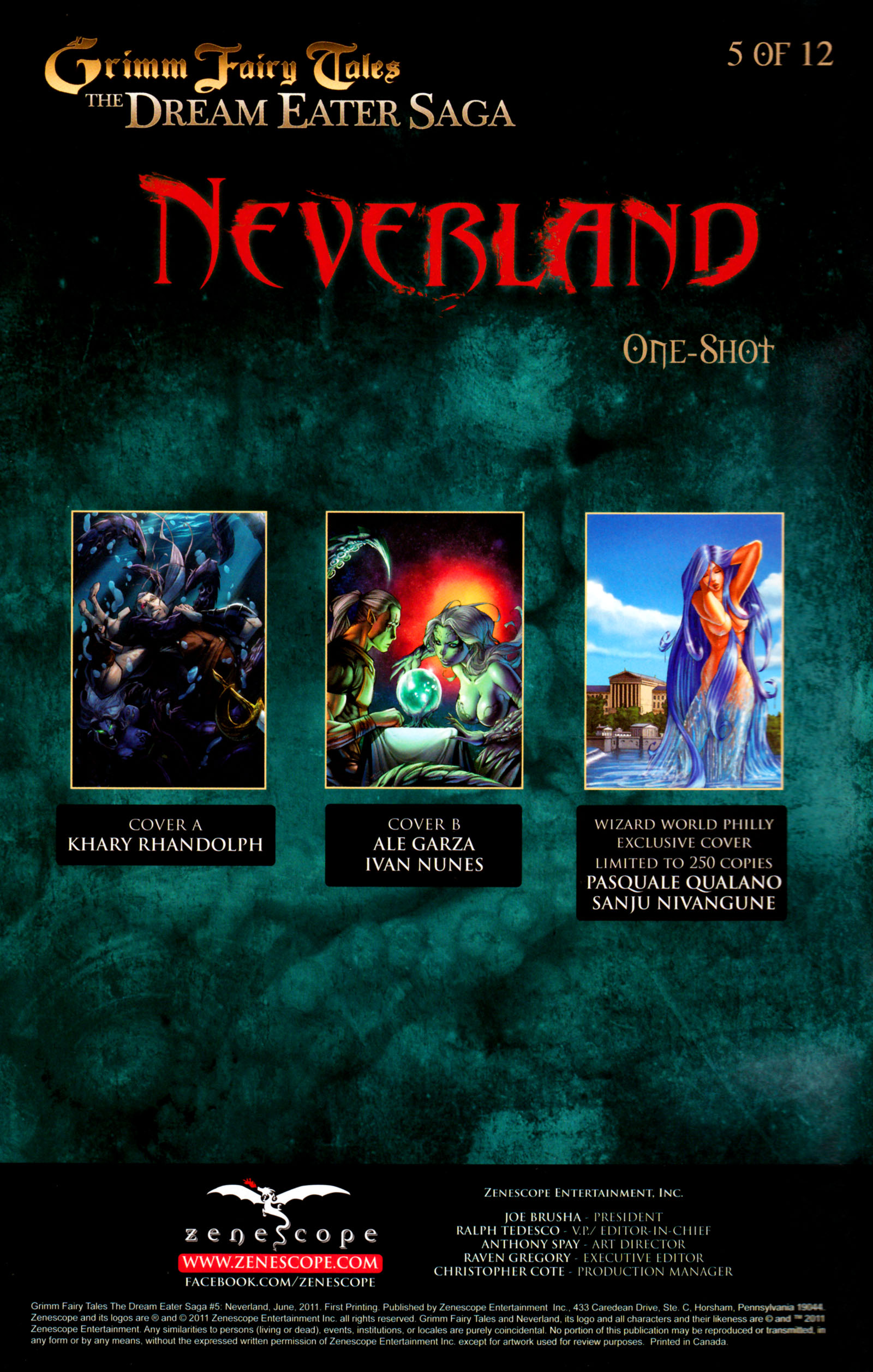 Read online Grimm Fairy Tales: The Dream Eater Saga comic -  Issue #5 - 2