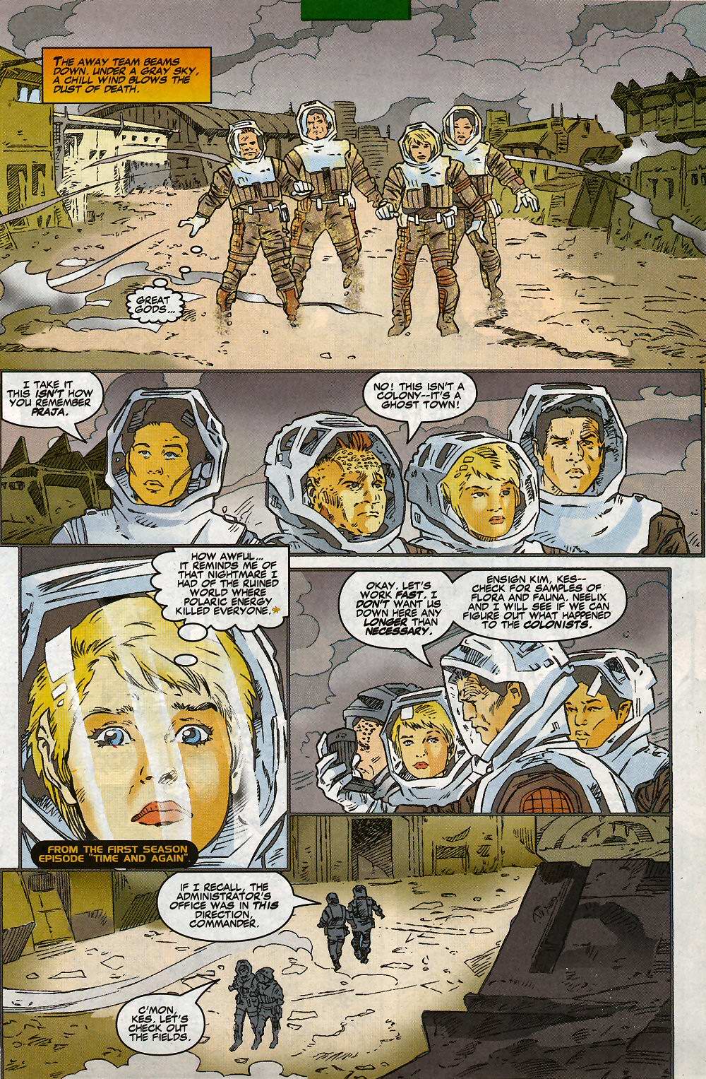 Read online Star Trek: Voyager comic -  Issue #4 - 13