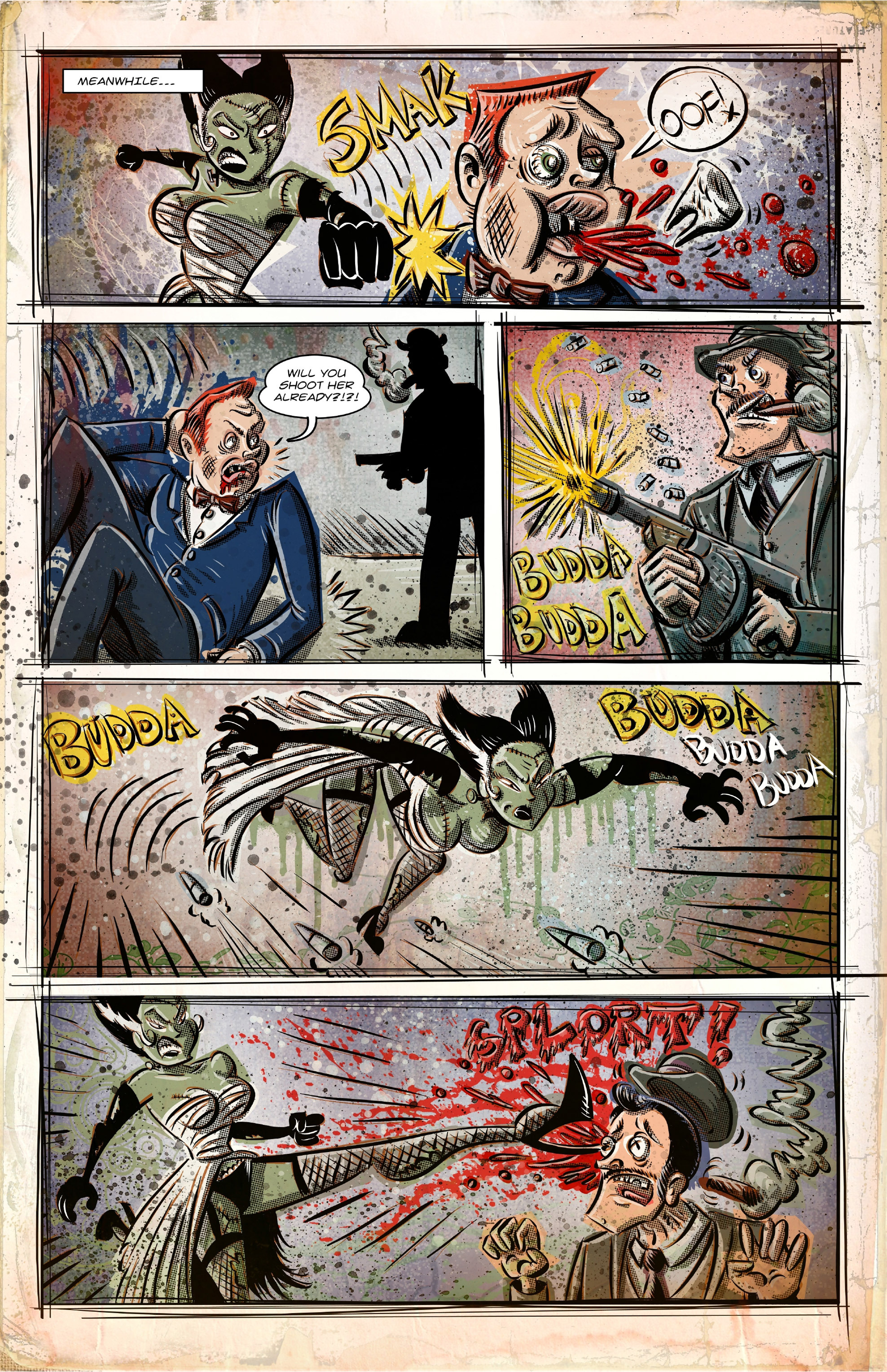 Read online Frankenbabe comic -  Issue #1 - 7