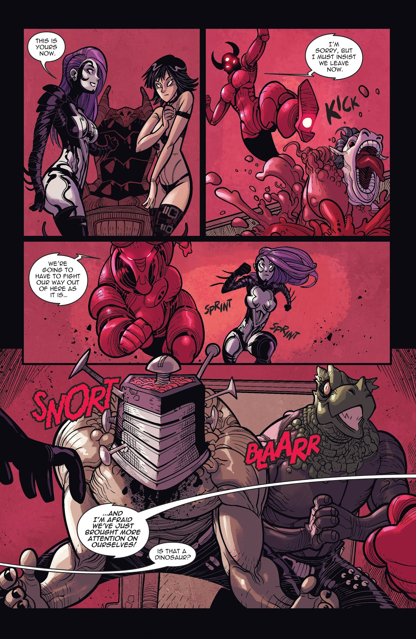 Read online Vampblade Season 3 comic -  Issue #8 - 17