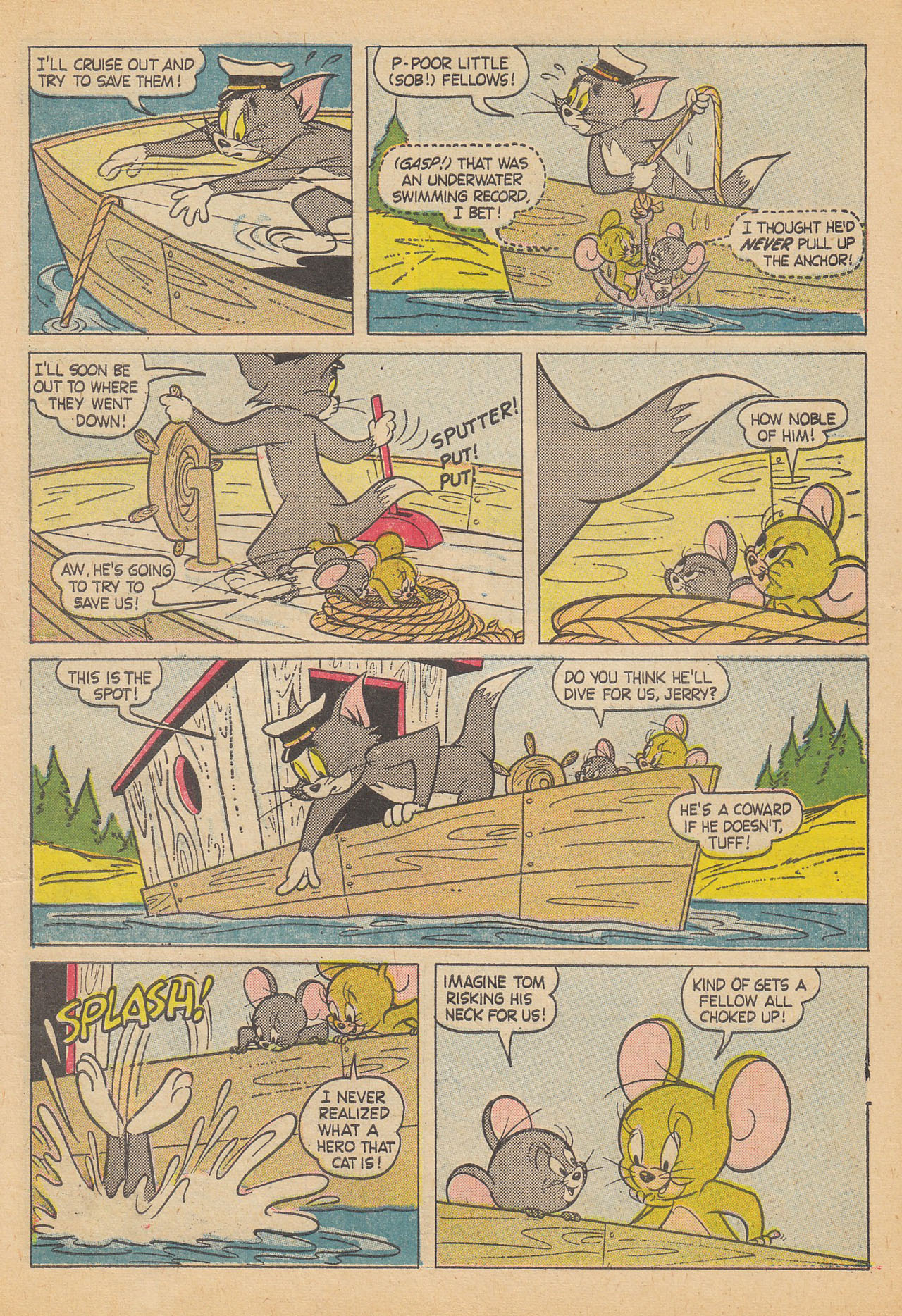 Read online Tom & Jerry Comics comic -  Issue #180 - 7