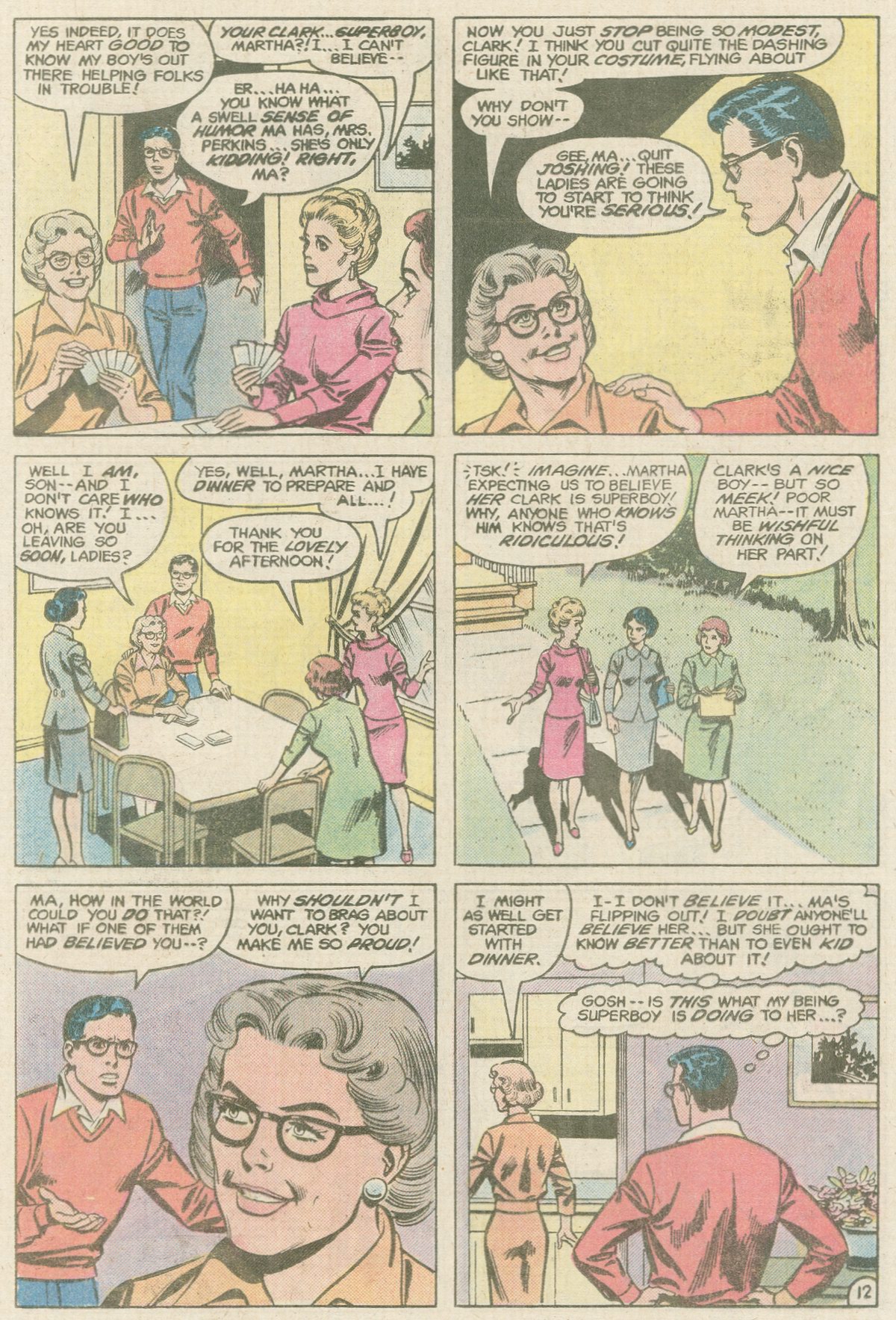 The New Adventures of Superboy 40 Page 12