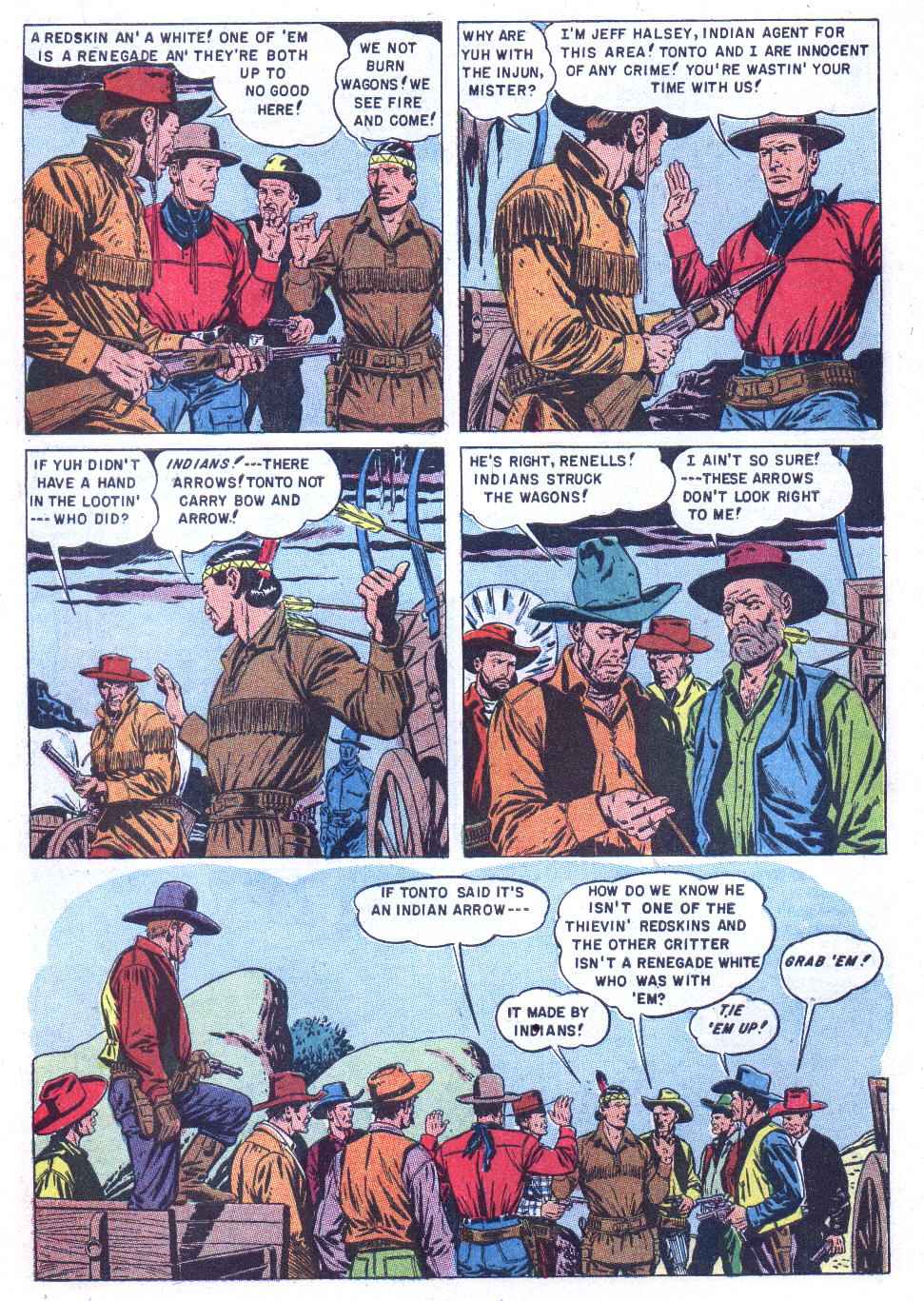 Read online Lone Ranger's Companion Tonto comic -  Issue #6 - 6