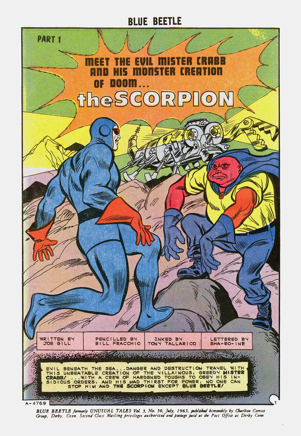 Read online Blue Beetle (1965) comic -  Issue #50 - 3