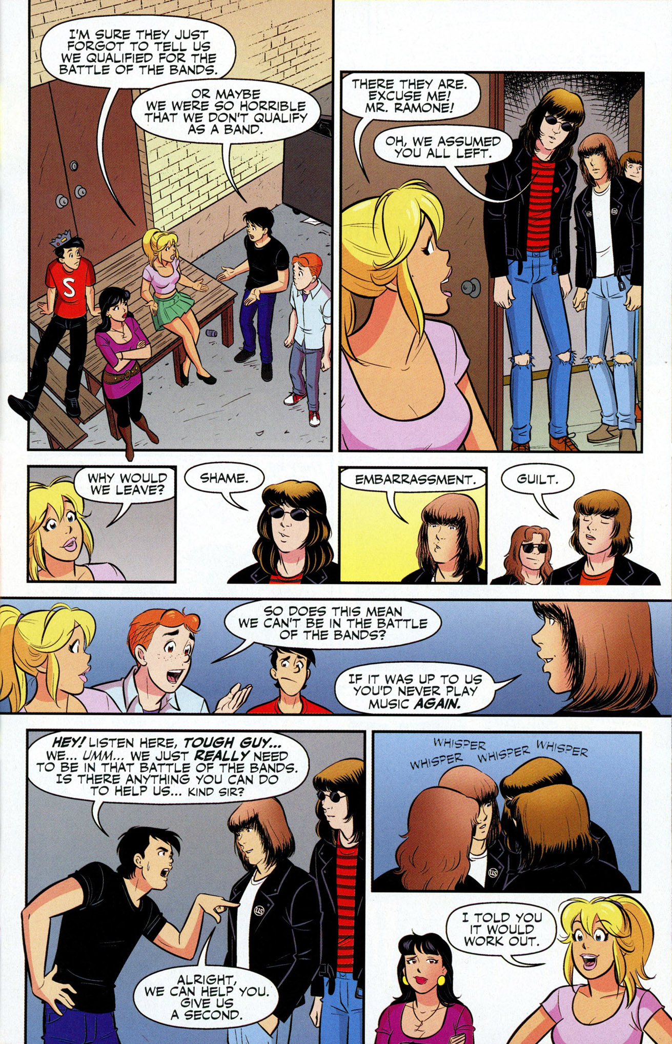 Read online Archie Meets Ramones comic -  Issue #Archie Meets Ramones Full - 21