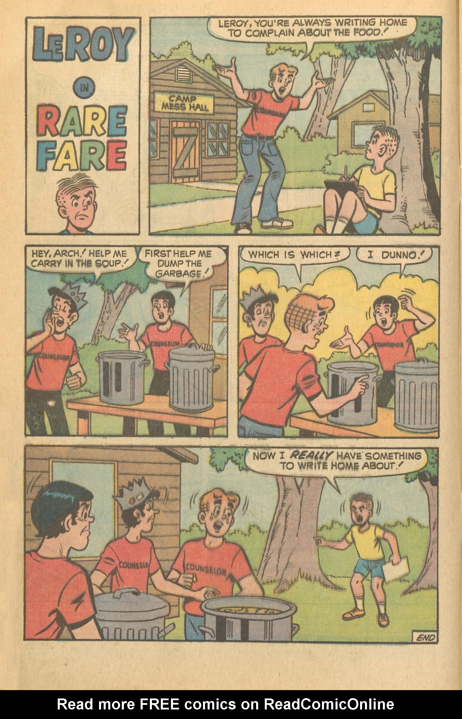 Read online Archie's Joke Book Magazine comic -  Issue #188 - 4