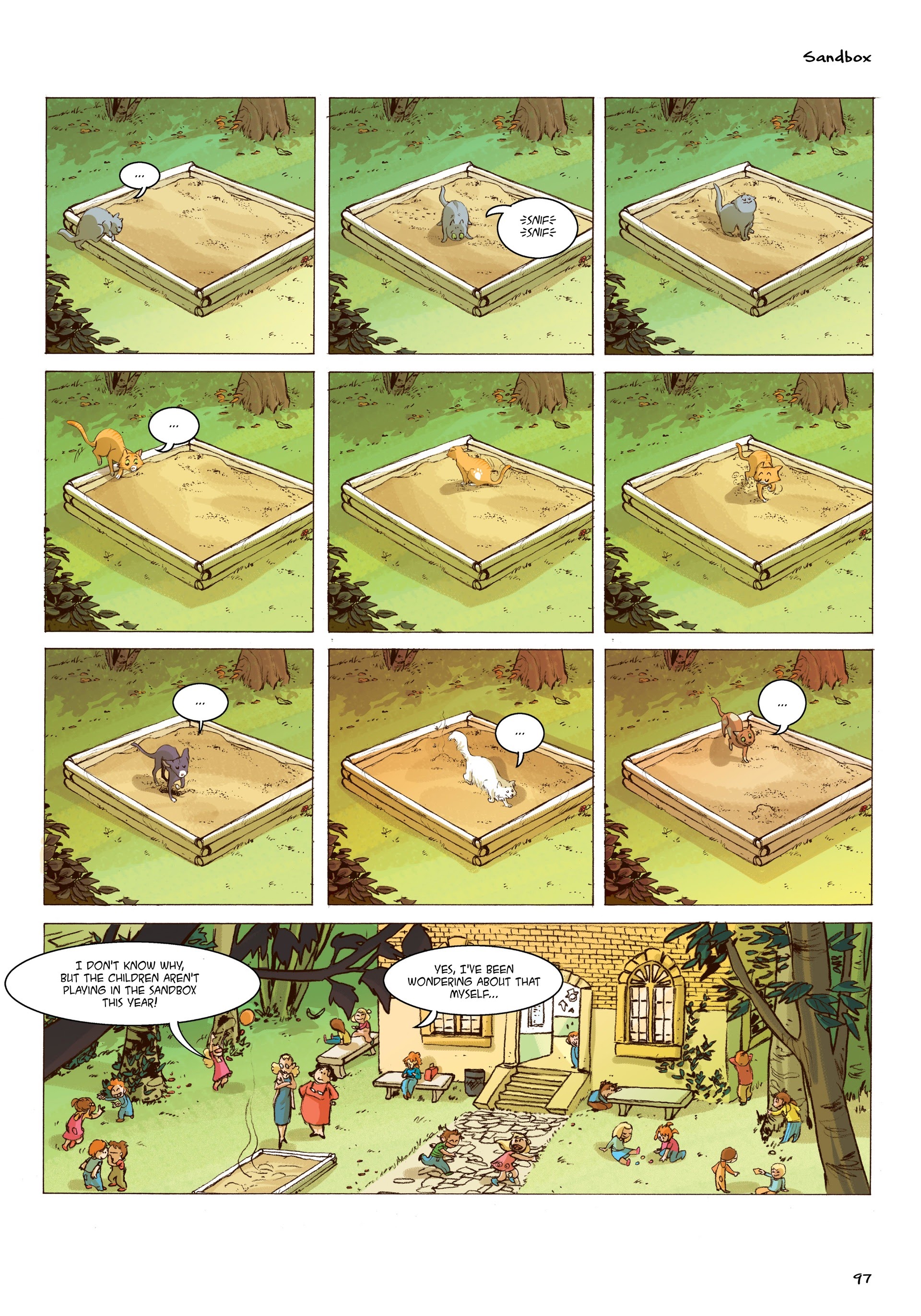 Read online Cats! Purrfect Strangers comic -  Issue # TPB (Part 1) - 98