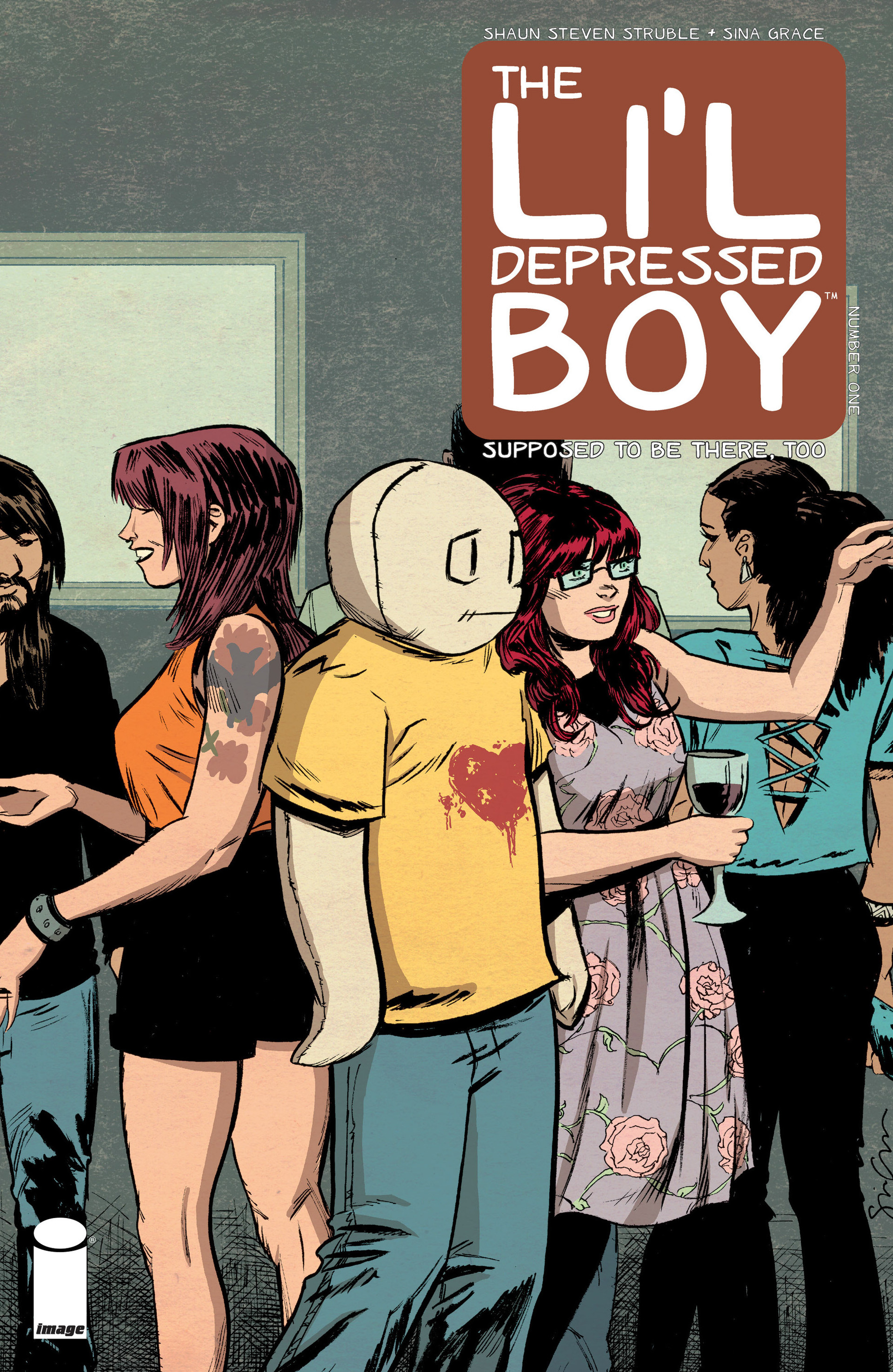 Read online The Li'l Depressed Boy: Supposed to Be There Too comic -  Issue #1 - 1