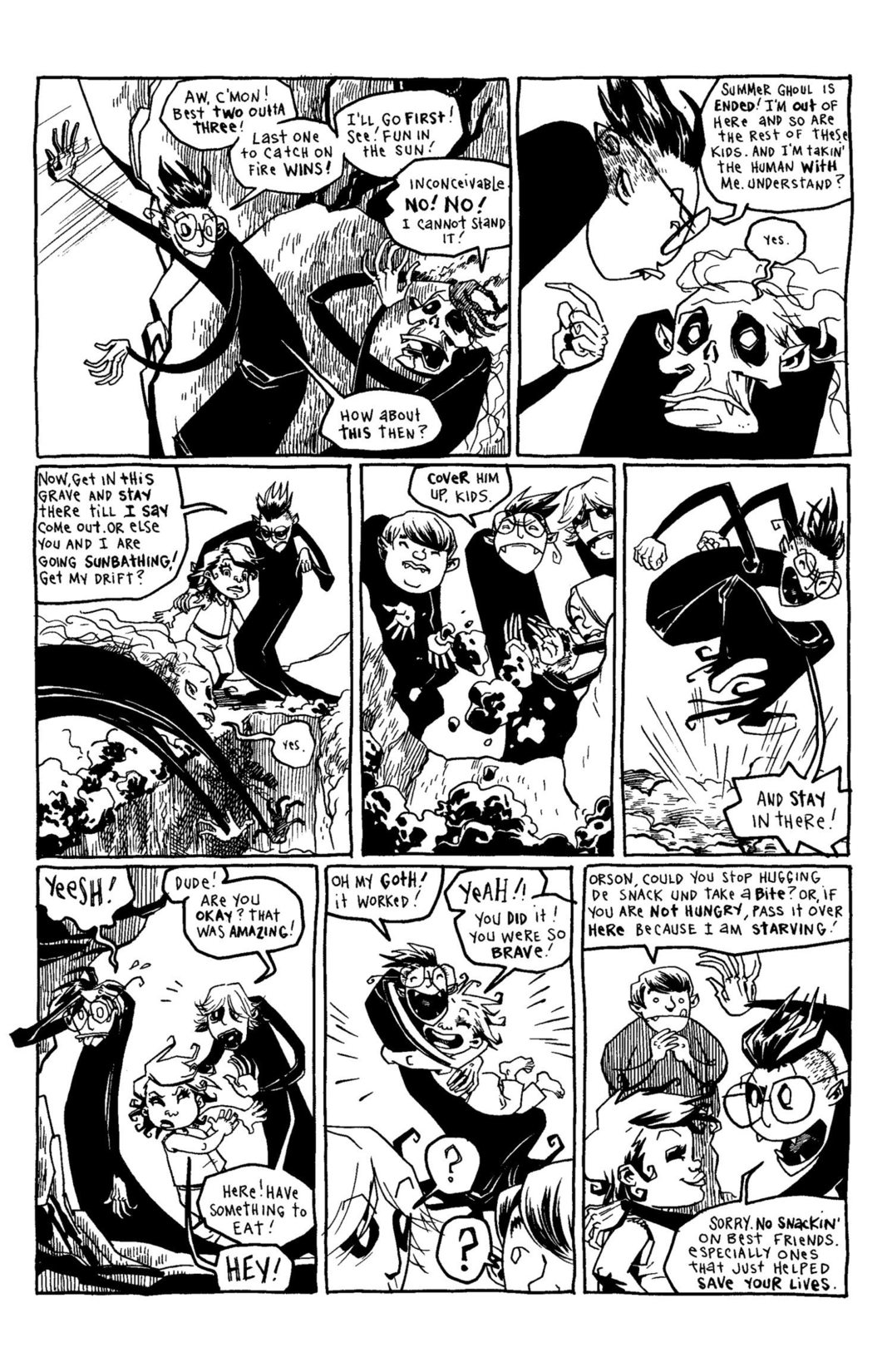 Read online Scary Godmother Comic Book Stories comic -  Issue # TPB - 221