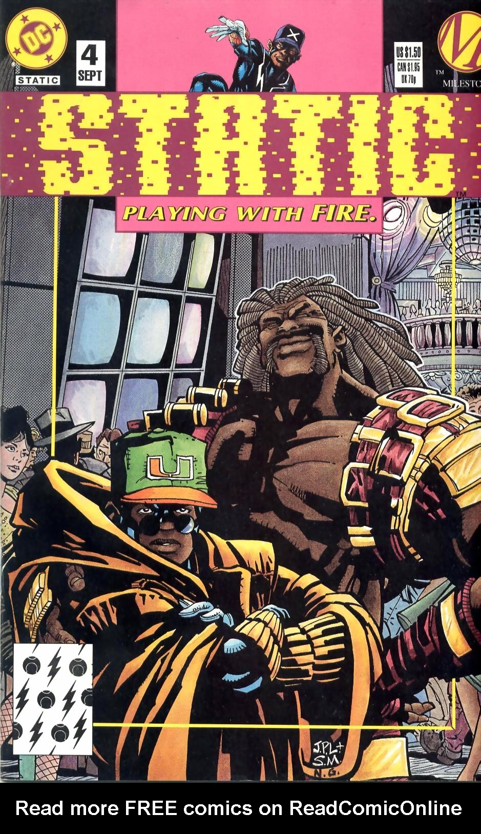 Read online Static comic -  Issue #4 - 1