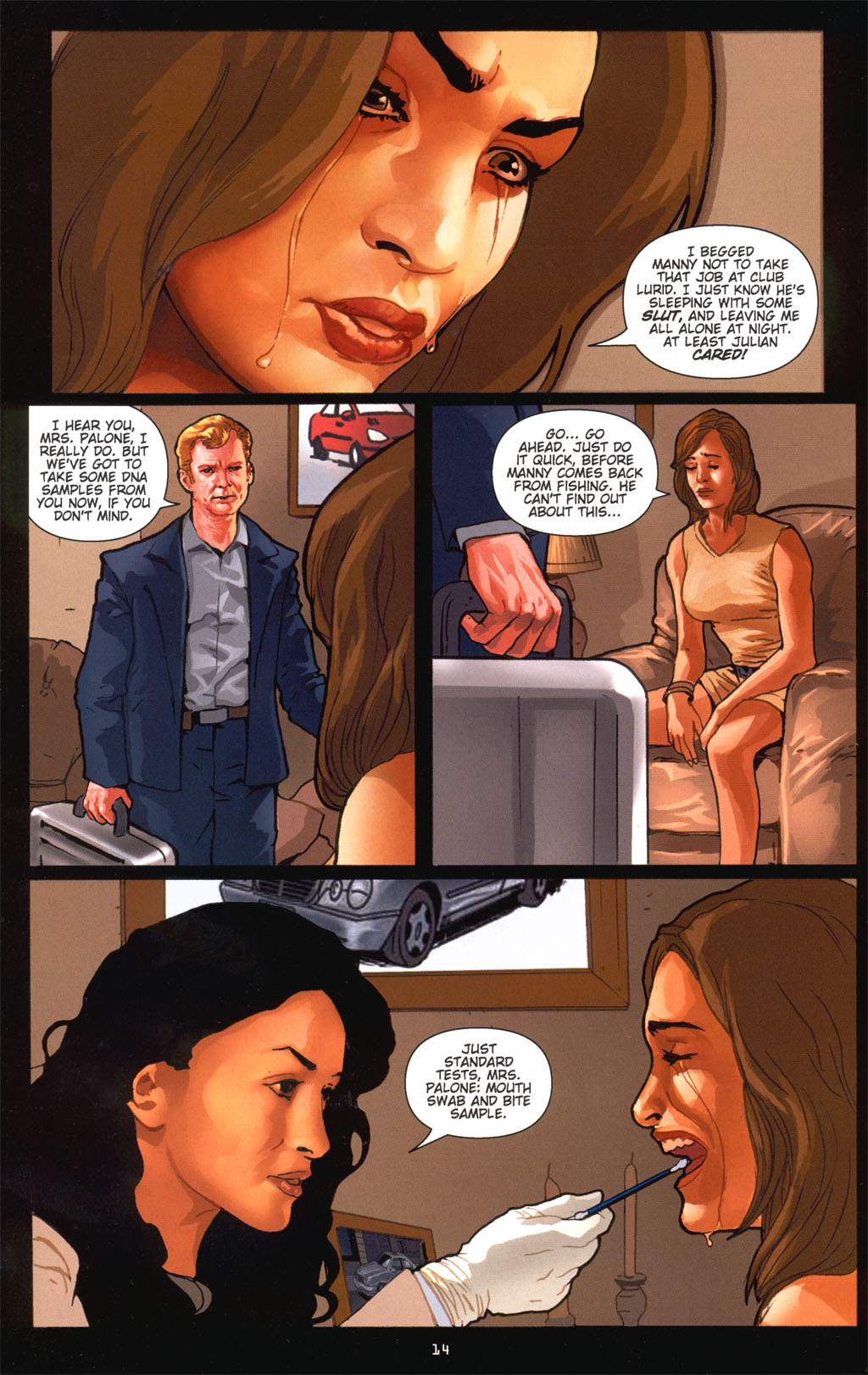 Read online CSI: Miami - Thou Shalt Not... comic -  Issue # Full - 15