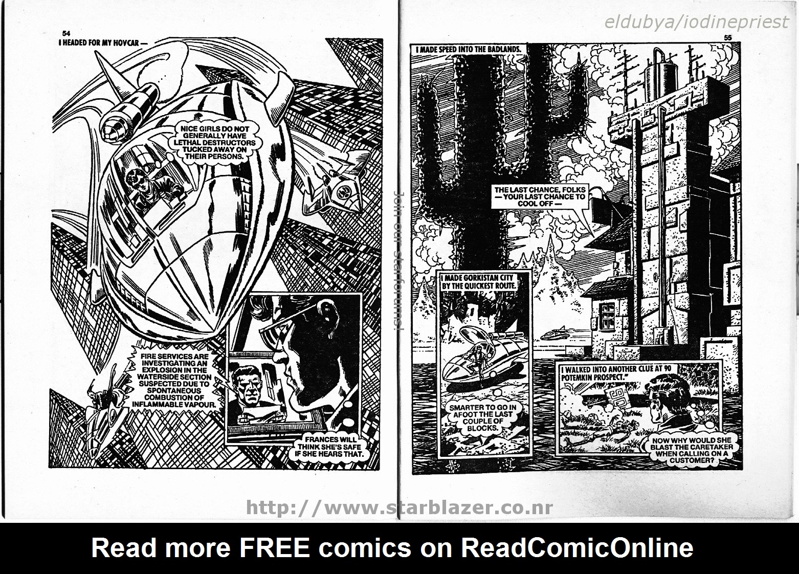 Read online Starblazer comic -  Issue #266 - 29