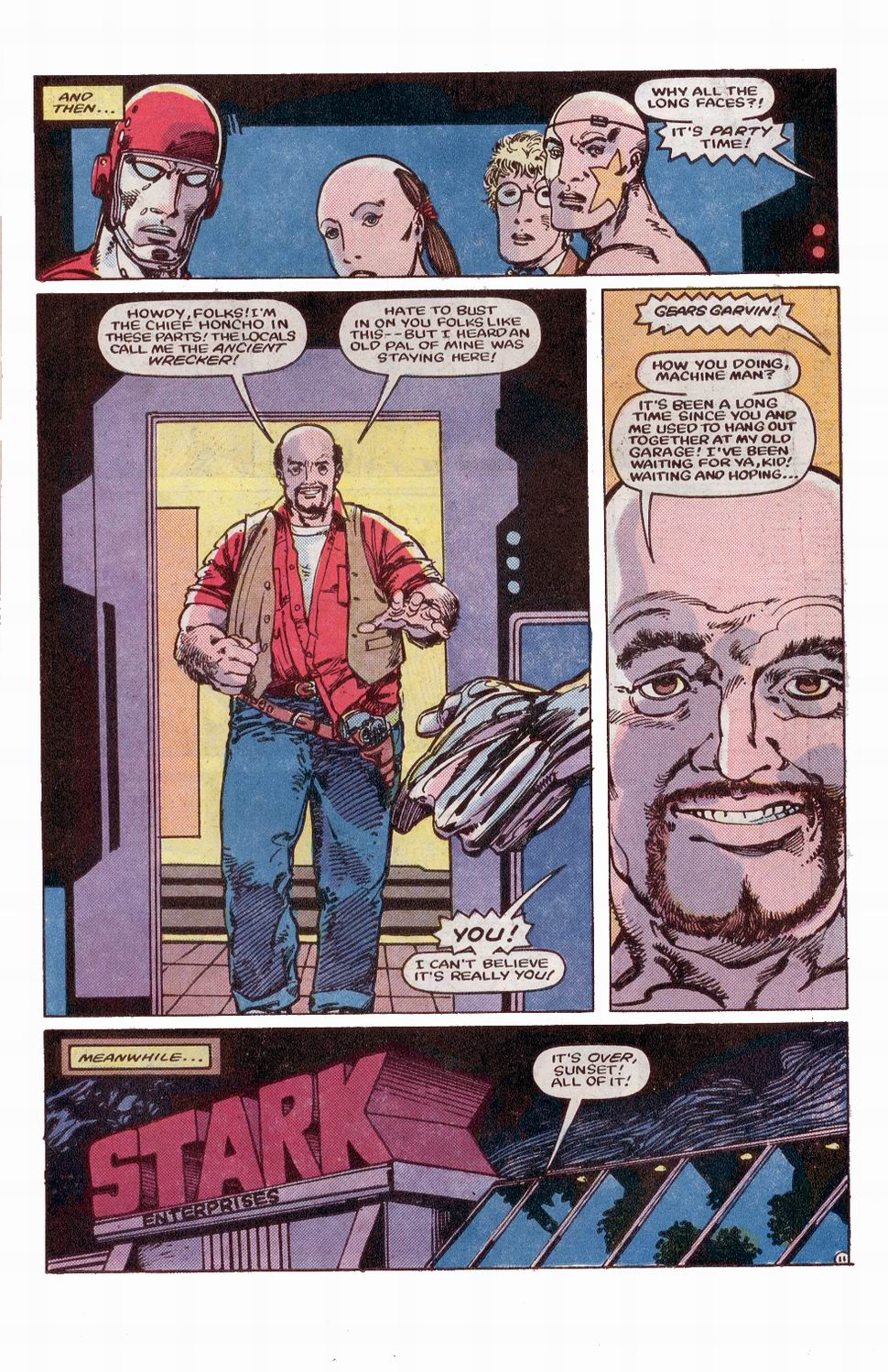 Read online Machine Man (1984) comic -  Issue #3 - 12