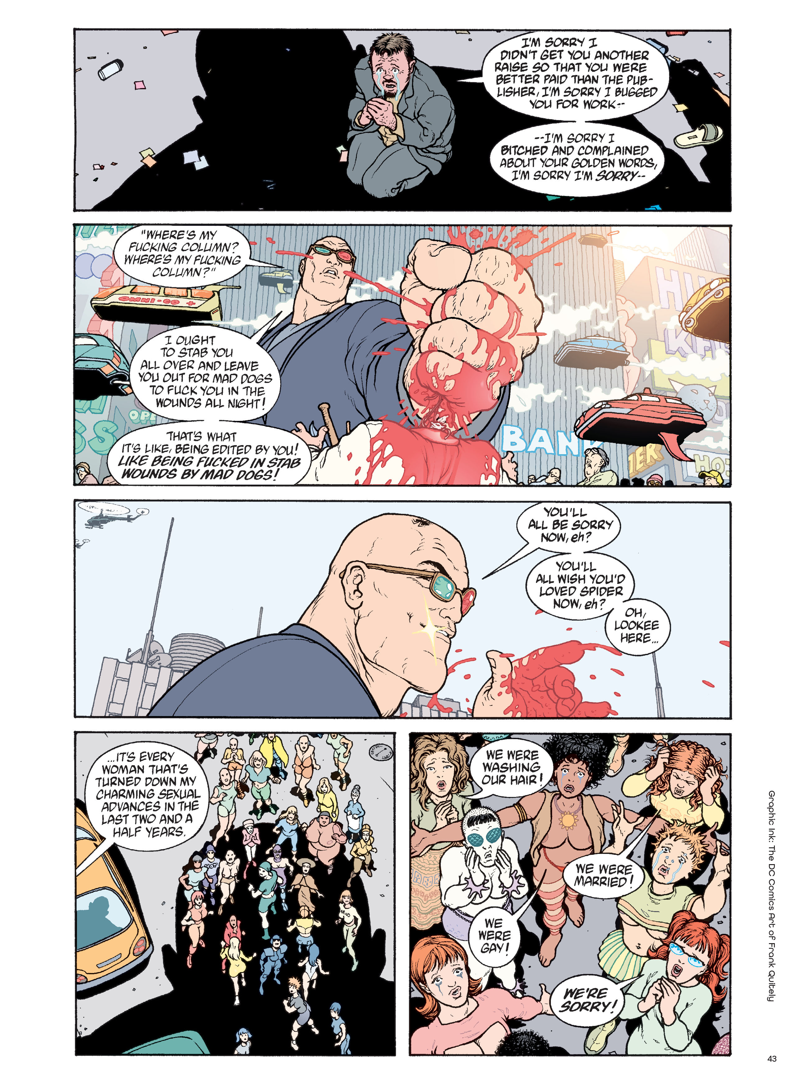 Read online Graphic Ink: The DC Comics Art of Frank Quitely comic -  Issue # TPB (Part 1) - 42