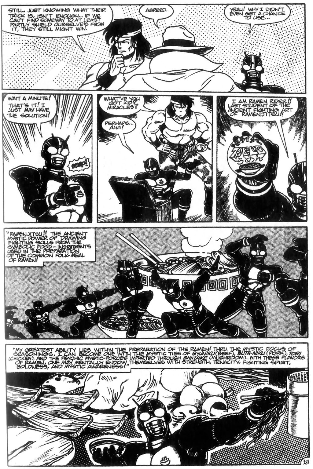 Read online Ninja High School (1986) comic -  Issue #17 - 19